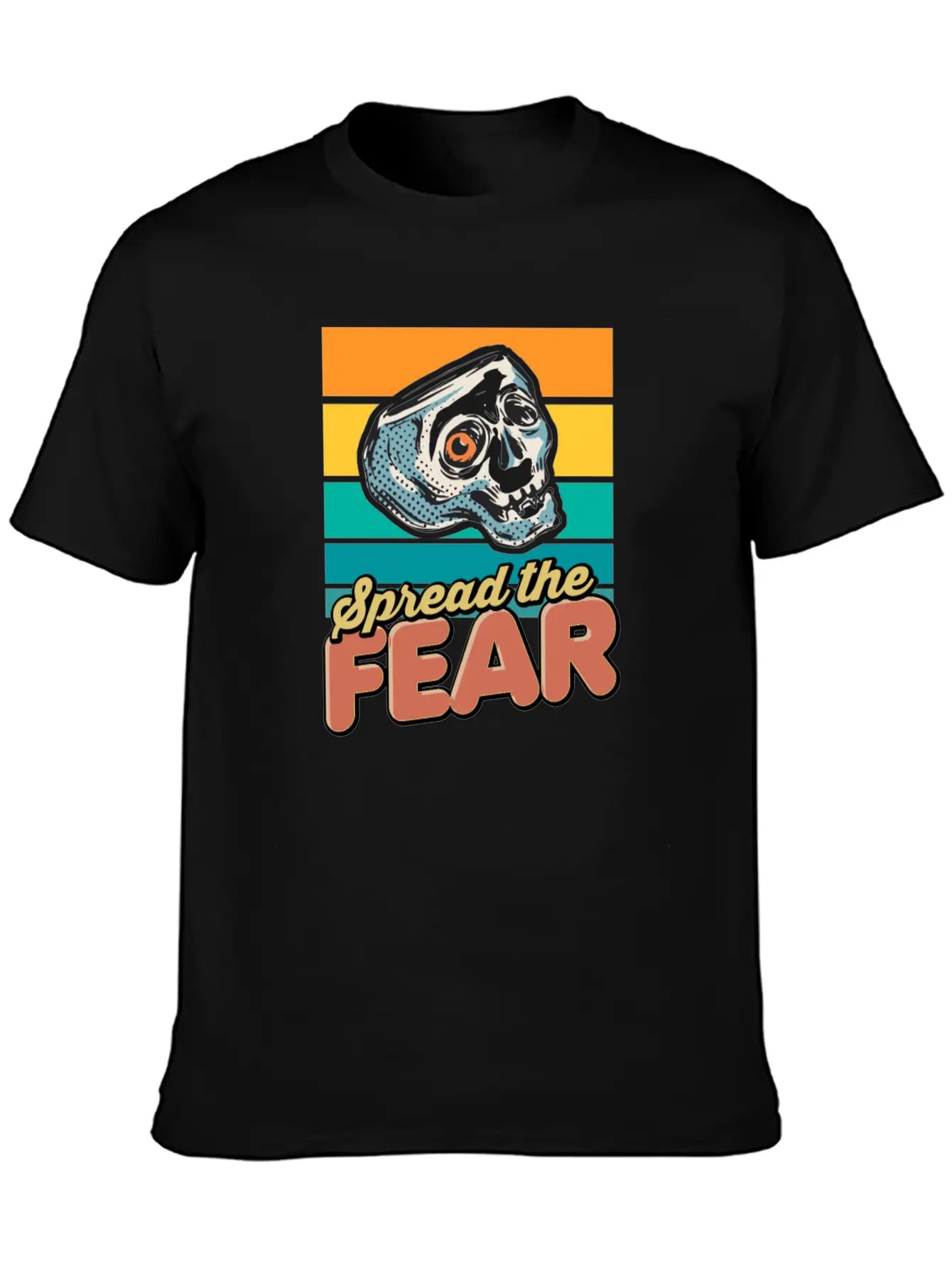 Spray Fear Stylish Everyday T-Shirt – Unisex Basic Cotton Tee