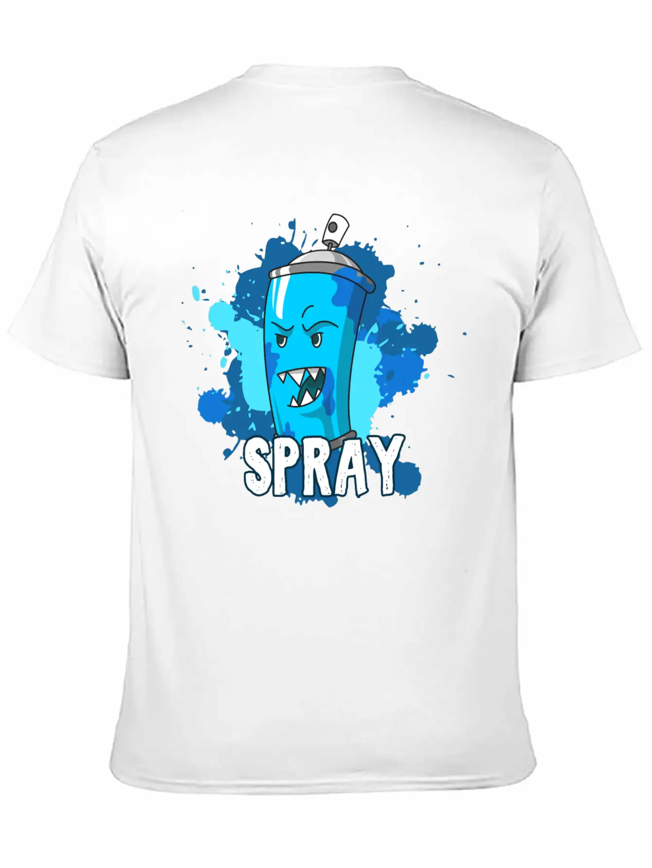 Sprayer Spray Can Graffiti Painting Hip Hop Rap Unisex Short Sleeve Soft Cotton T-Shirt – Casual Everyday Wear