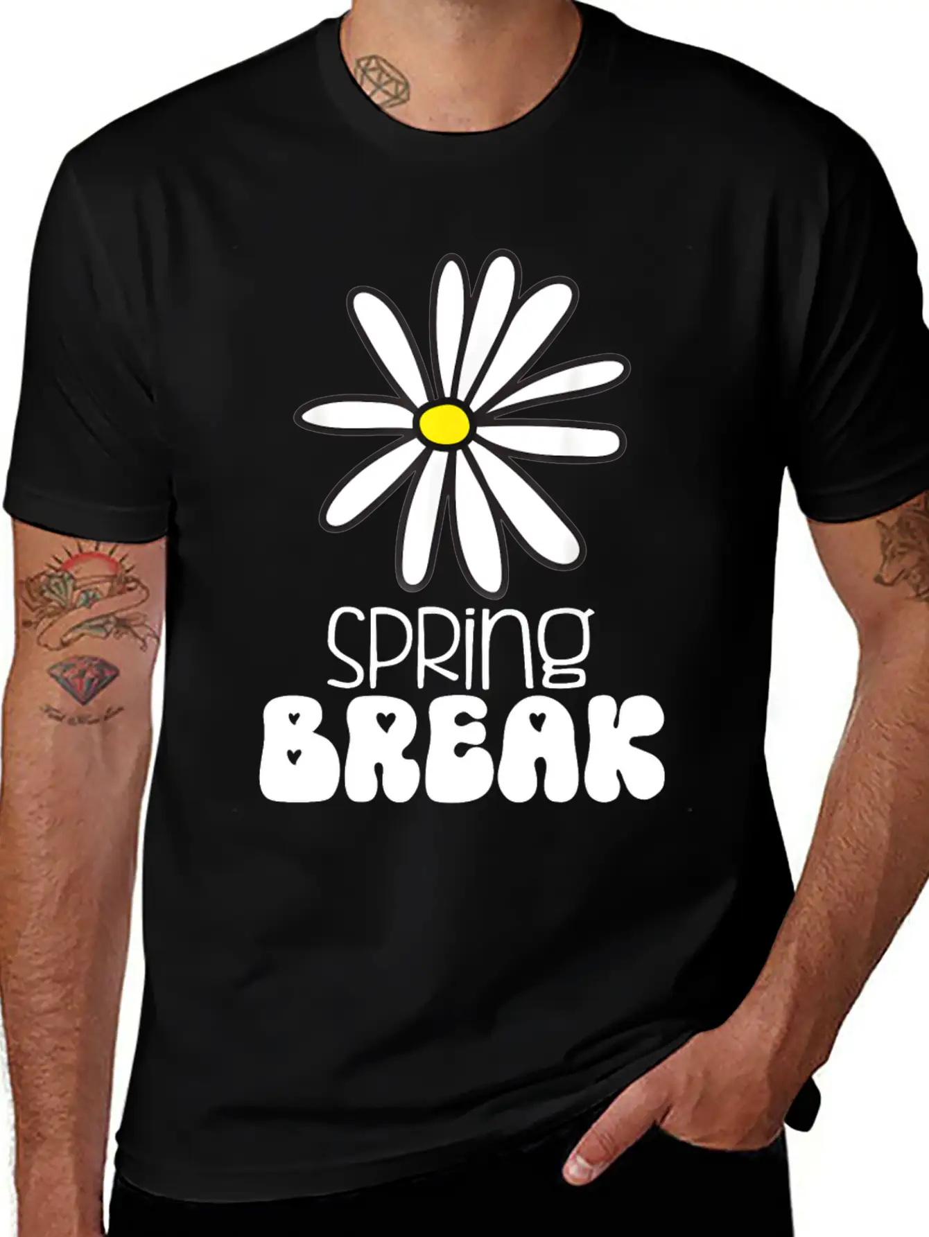 Spring Break 2024 Groovy Unisex Short Sleeve Soft Cotton T-Shirt – Casual Everyday Wear