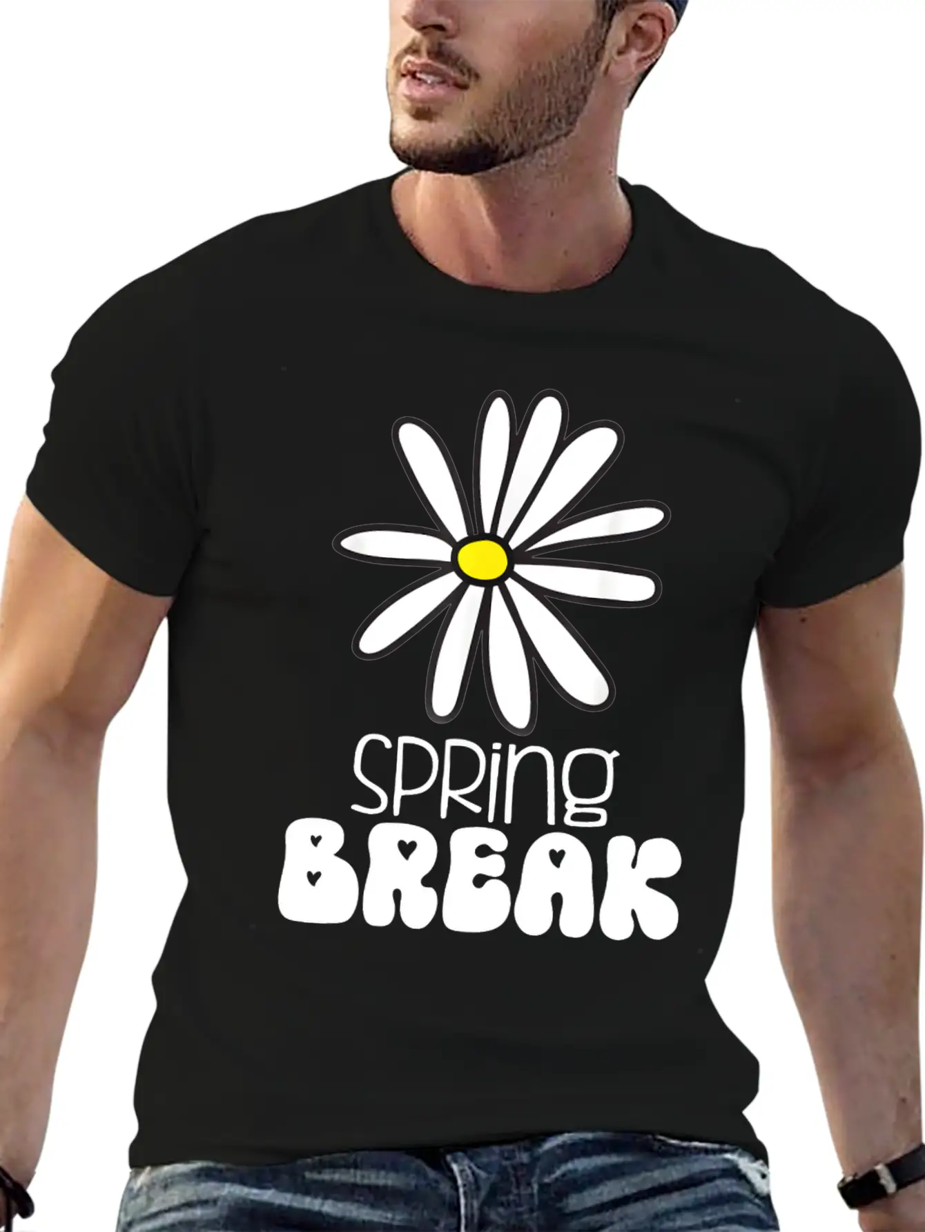 Spring Break 2024 Groovy Unisex Short Sleeve Soft Cotton T-Shirt – Casual Everyday Wear