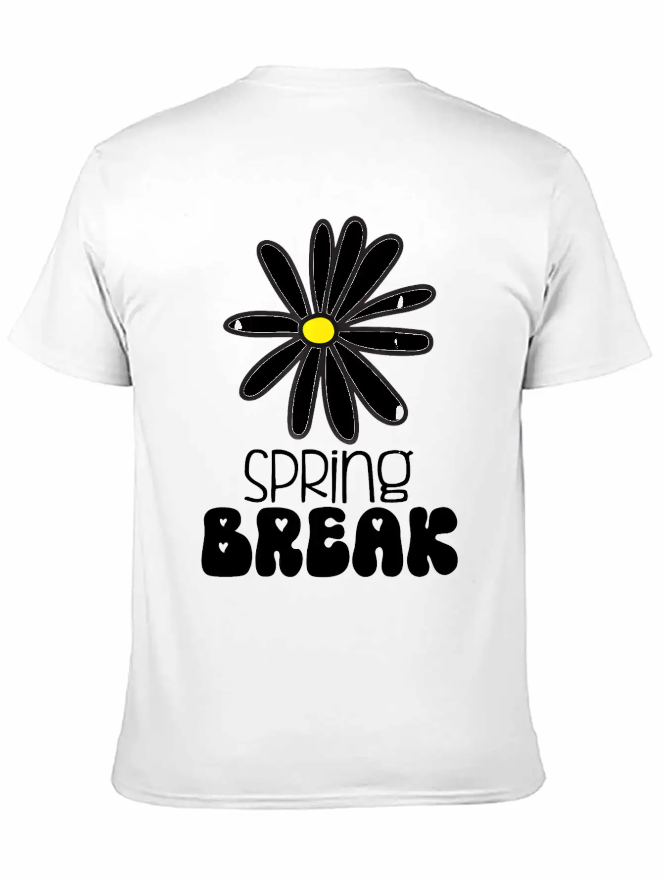 Spring Break 2024 Groovy Unisex Short Sleeve Soft Cotton T-Shirt – Casual Everyday Wear