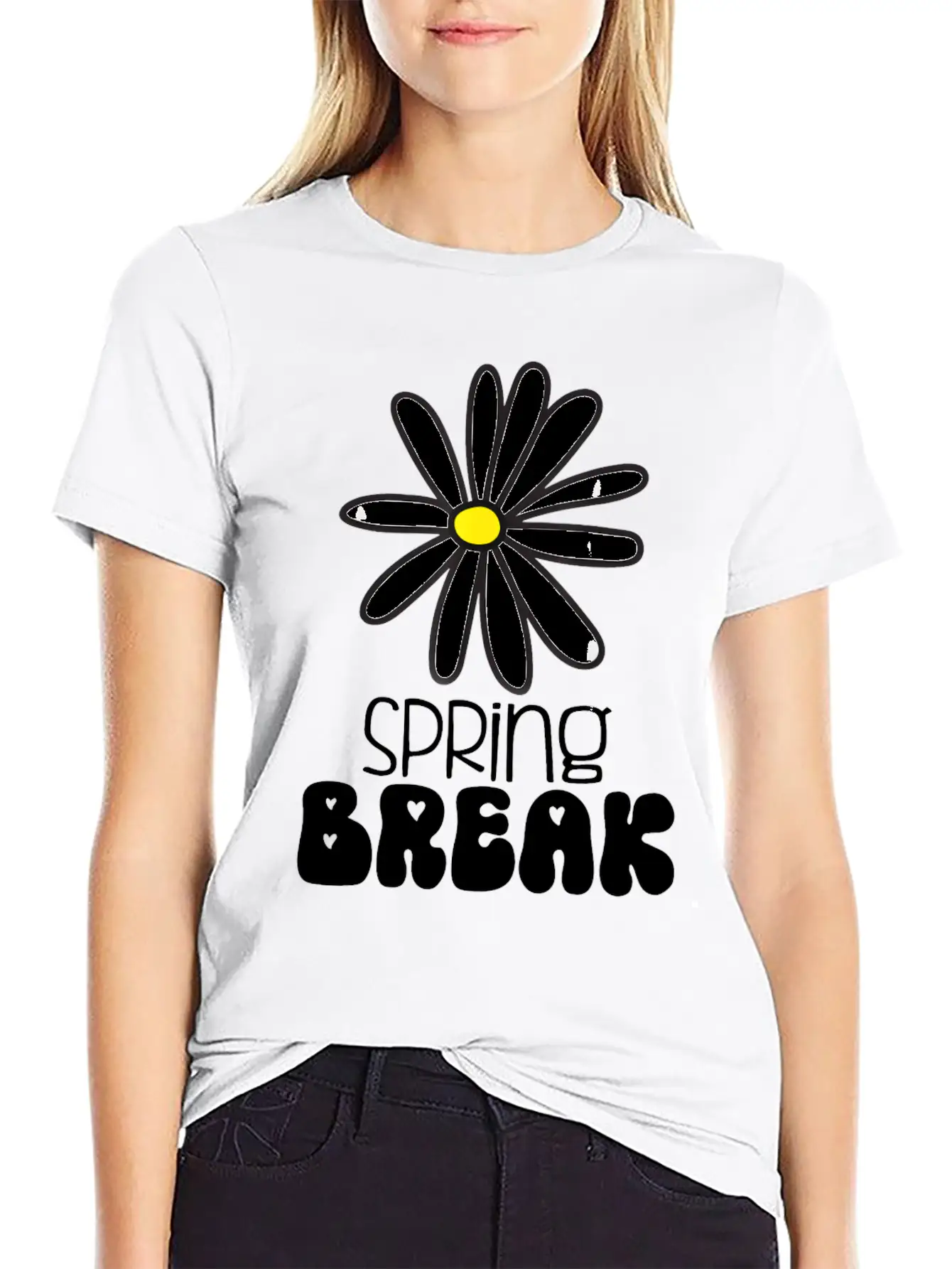 Spring Break 2024 Groovy Unisex Short Sleeve Soft Cotton T-Shirt – Casual Everyday Wear