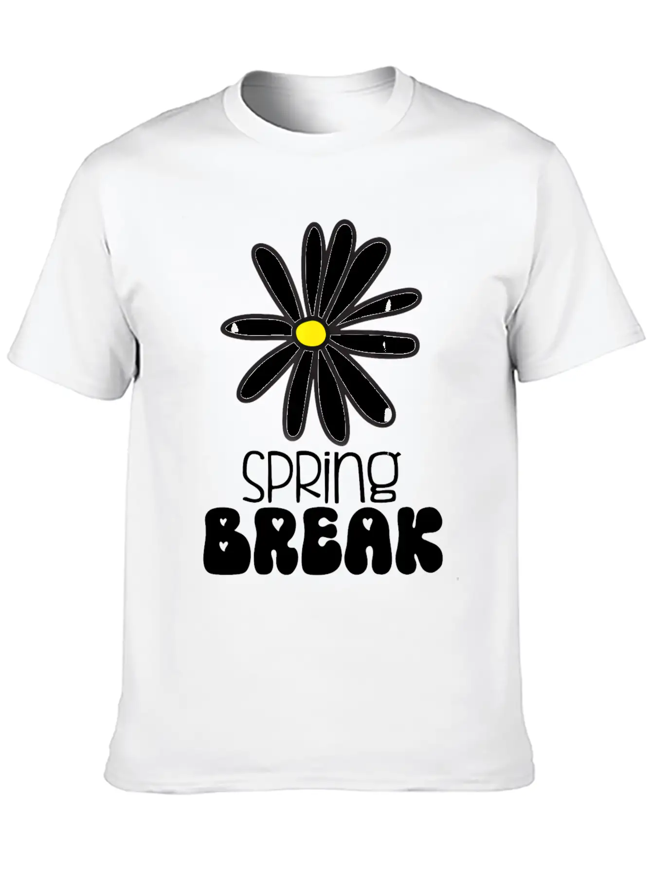 Spring Break 2024 Groovy Unisex Short Sleeve Soft Cotton T-Shirt – Casual Everyday Wear
