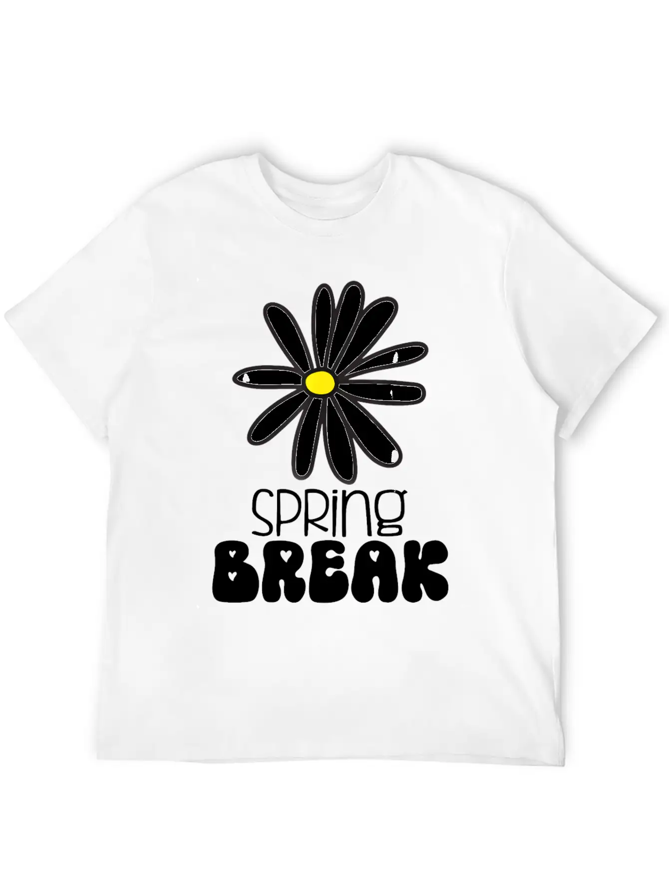 Spring Break 2024 Groovy Unisex Short Sleeve Soft Cotton T-Shirt – Casual Everyday Wear