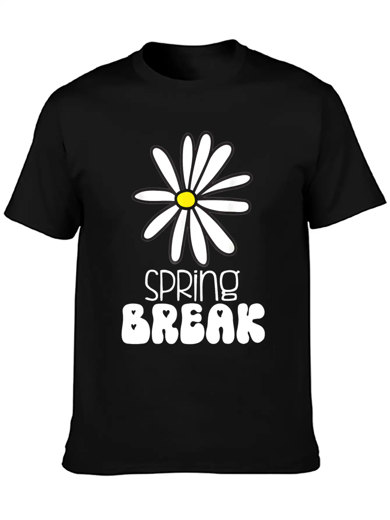 Spring Break 2024 Groovy Unisex Short Sleeve Soft Cotton T-Shirt – Casual Everyday Wear