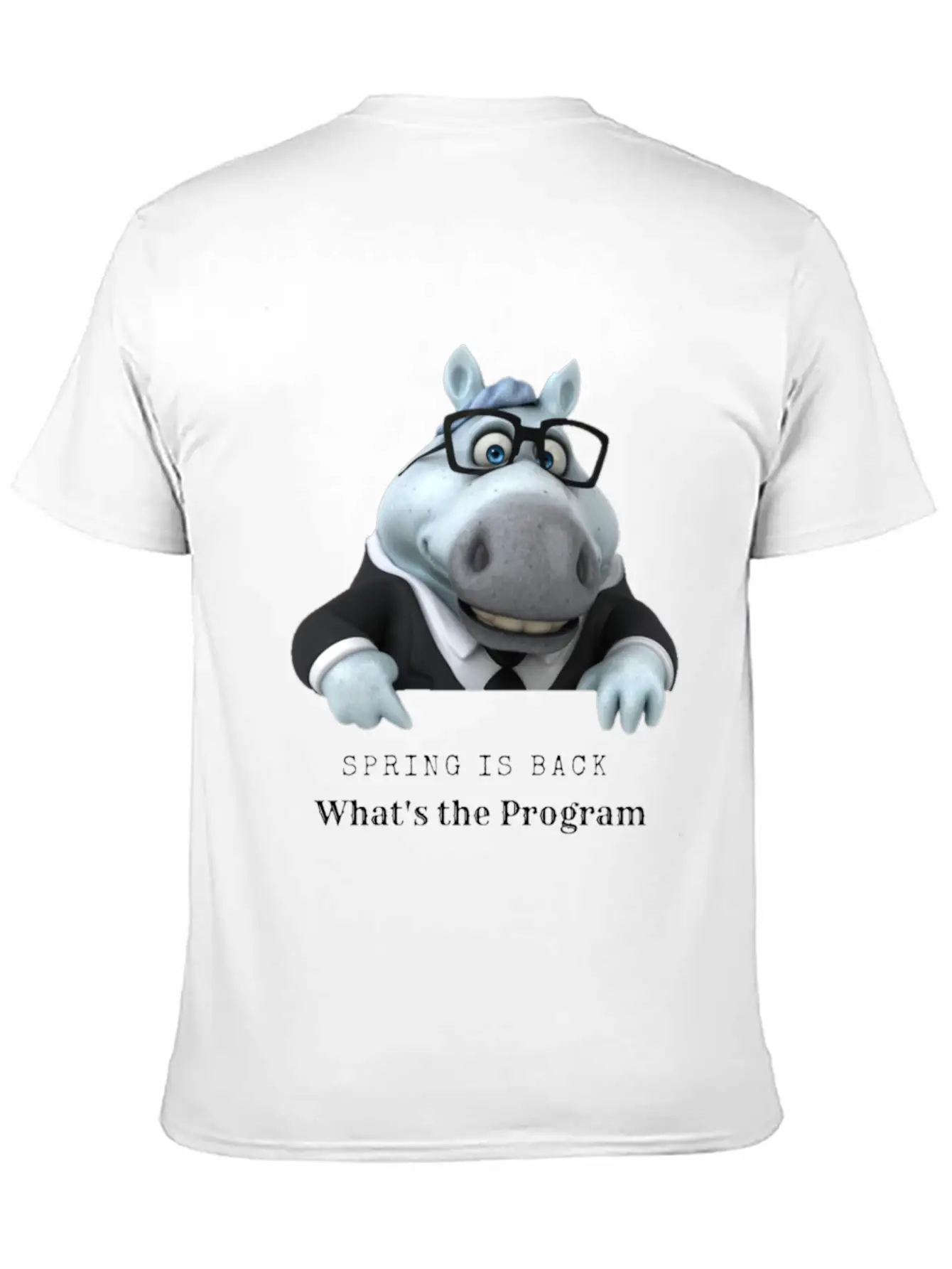 Spring Is Back Be Happy Stylish Everyday T-Shirt – Unisex Basic Cotton Tee