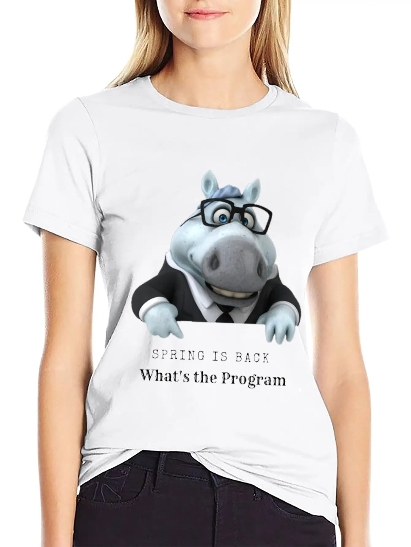 Spring Is Back Be Happy Stylish Everyday T-Shirt – Unisex Basic Cotton Tee