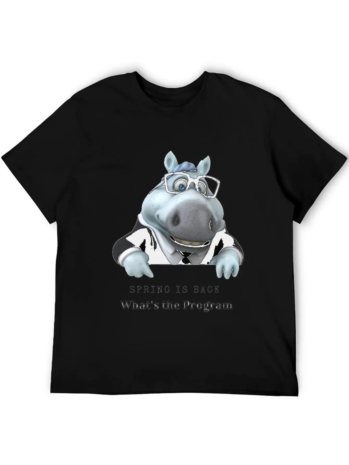 Spring Is Back Be Happy Stylish Everyday T-Shirt – Unisex Basic Cotton Tee