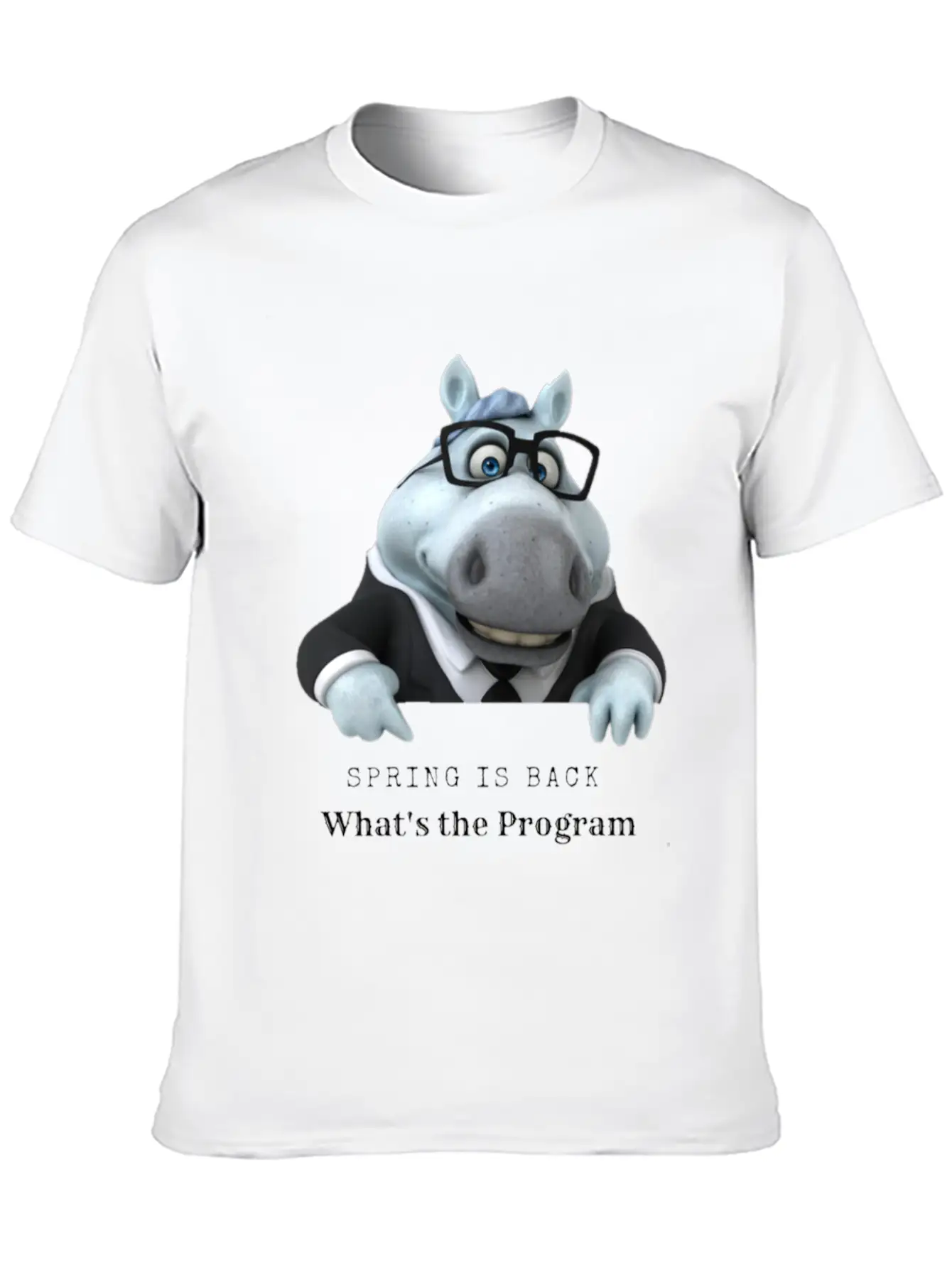Spring Is Back Be Happy Stylish Everyday T-Shirt – Unisex Basic Cotton Tee