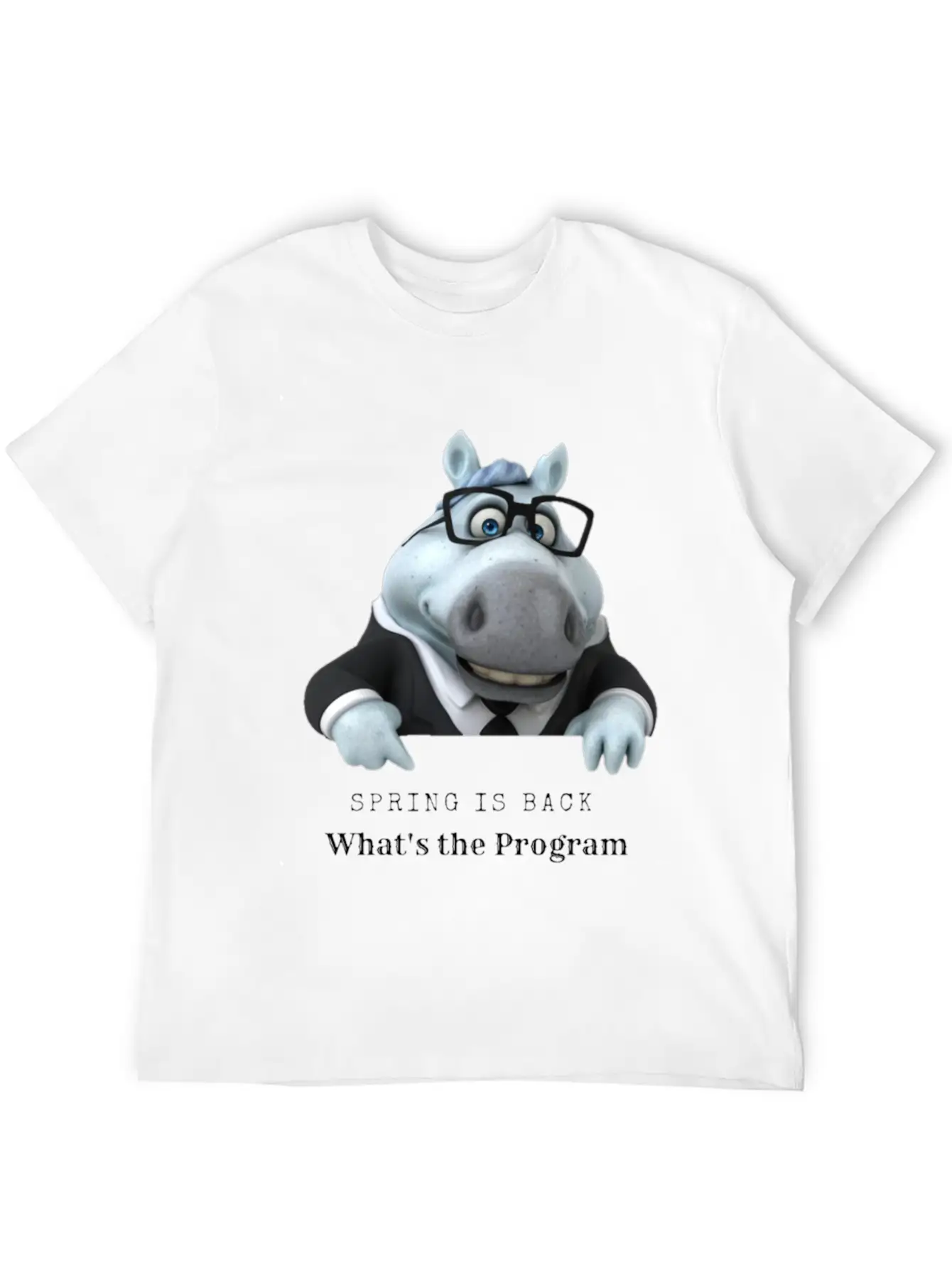 Spring Is Back Be Happy Stylish Everyday T-Shirt – Unisex Basic Cotton Tee