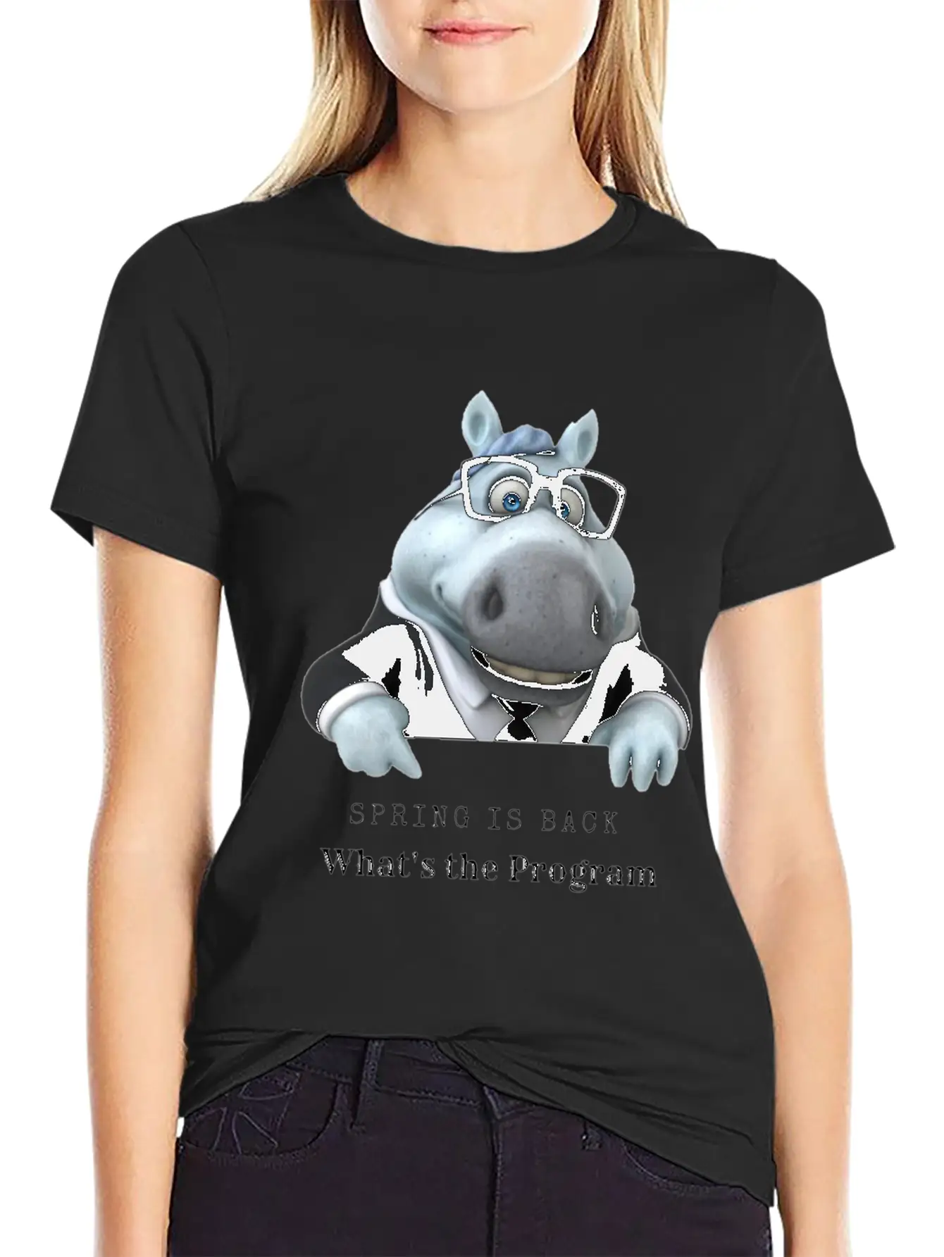 Spring Is Back Be Happy Stylish Everyday T-Shirt – Unisex Basic Cotton Tee