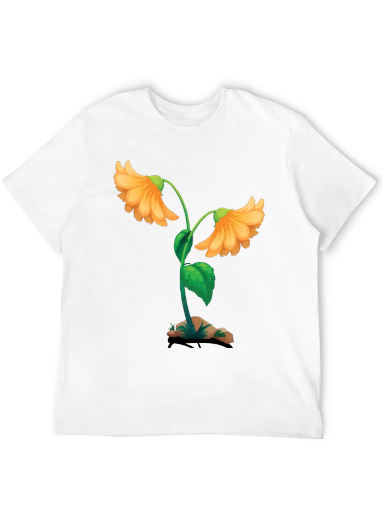 Spring Is Coming Flower Petals Pretty Flower Stylish Everyday T-Shirt – Unisex Basic Cotton Tee