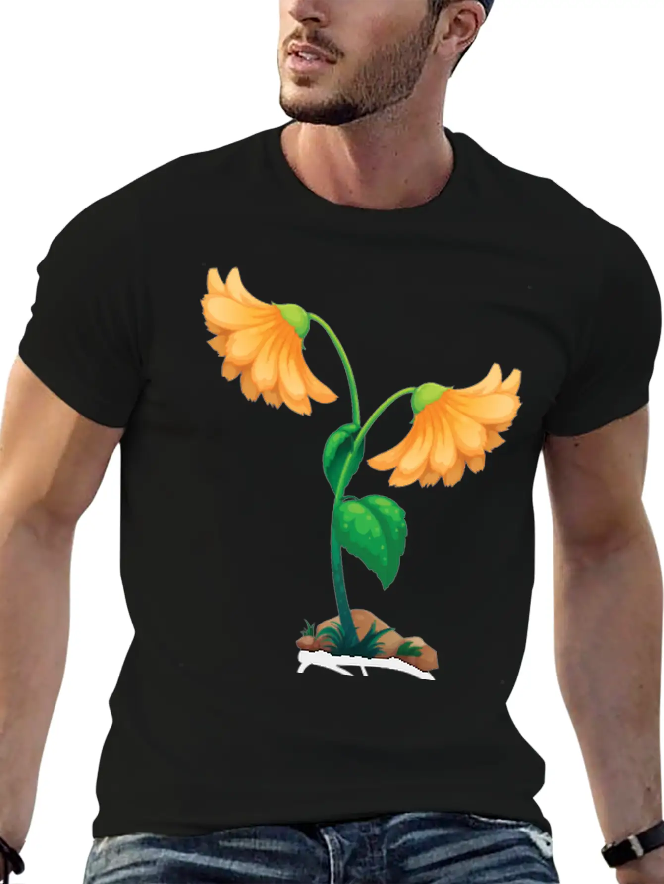 Spring Is Coming Flower Petals Pretty Flower Stylish Everyday T-Shirt – Unisex Basic Cotton Tee