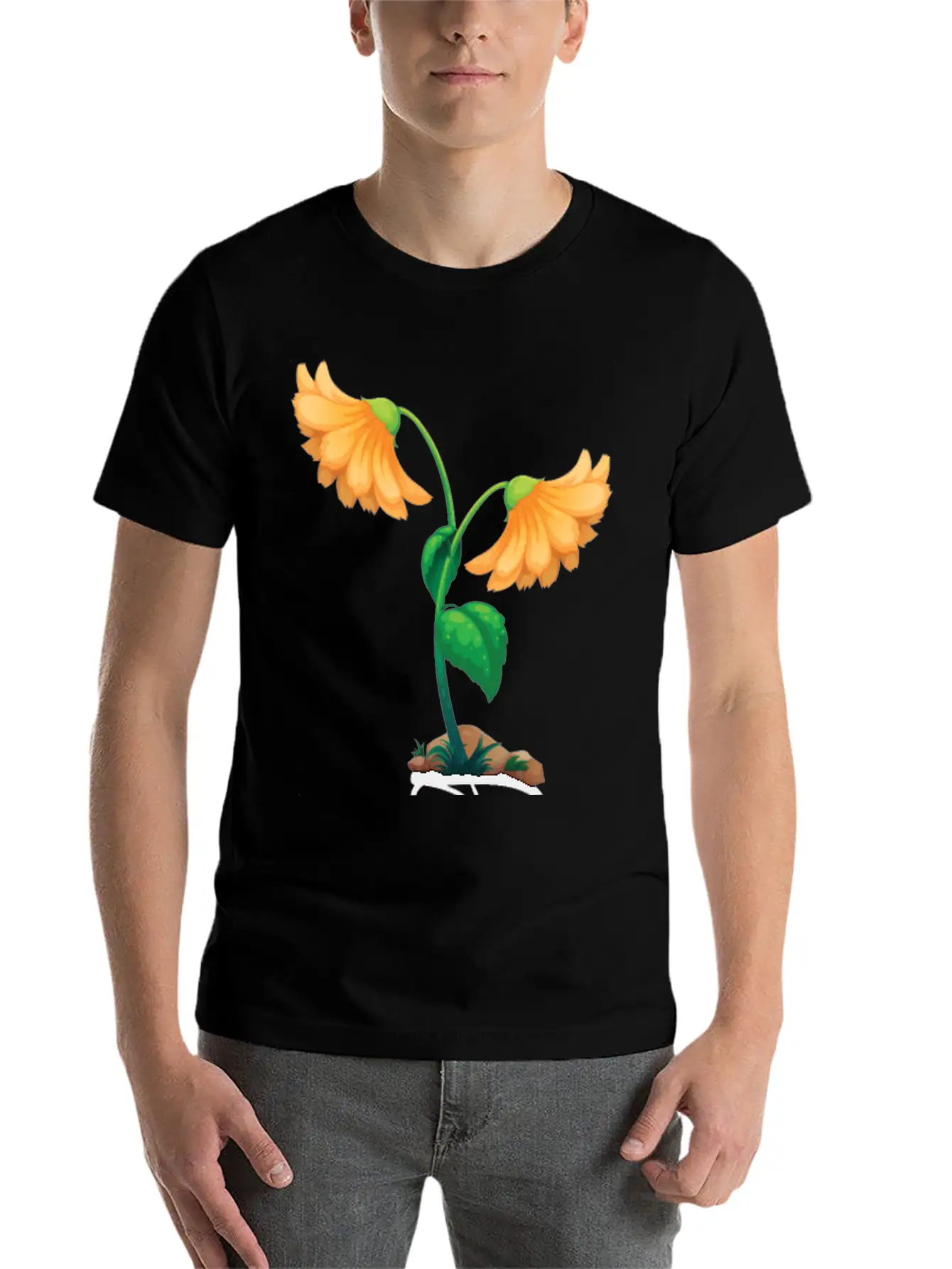Spring Is Coming Flower Petals Pretty Flower Stylish Everyday T-Shirt – Unisex Basic Cotton Tee