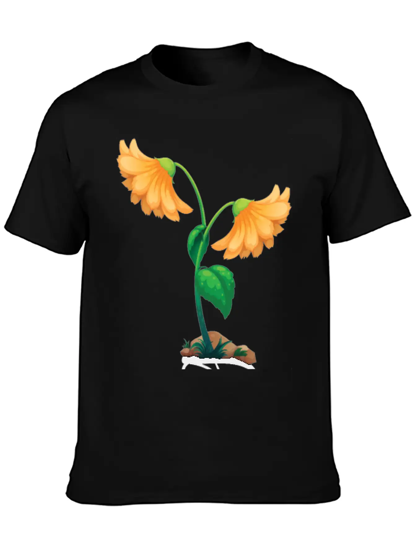 Spring Is Coming Flower Petals Pretty Flower Stylish Everyday T-Shirt – Unisex Basic Cotton Tee