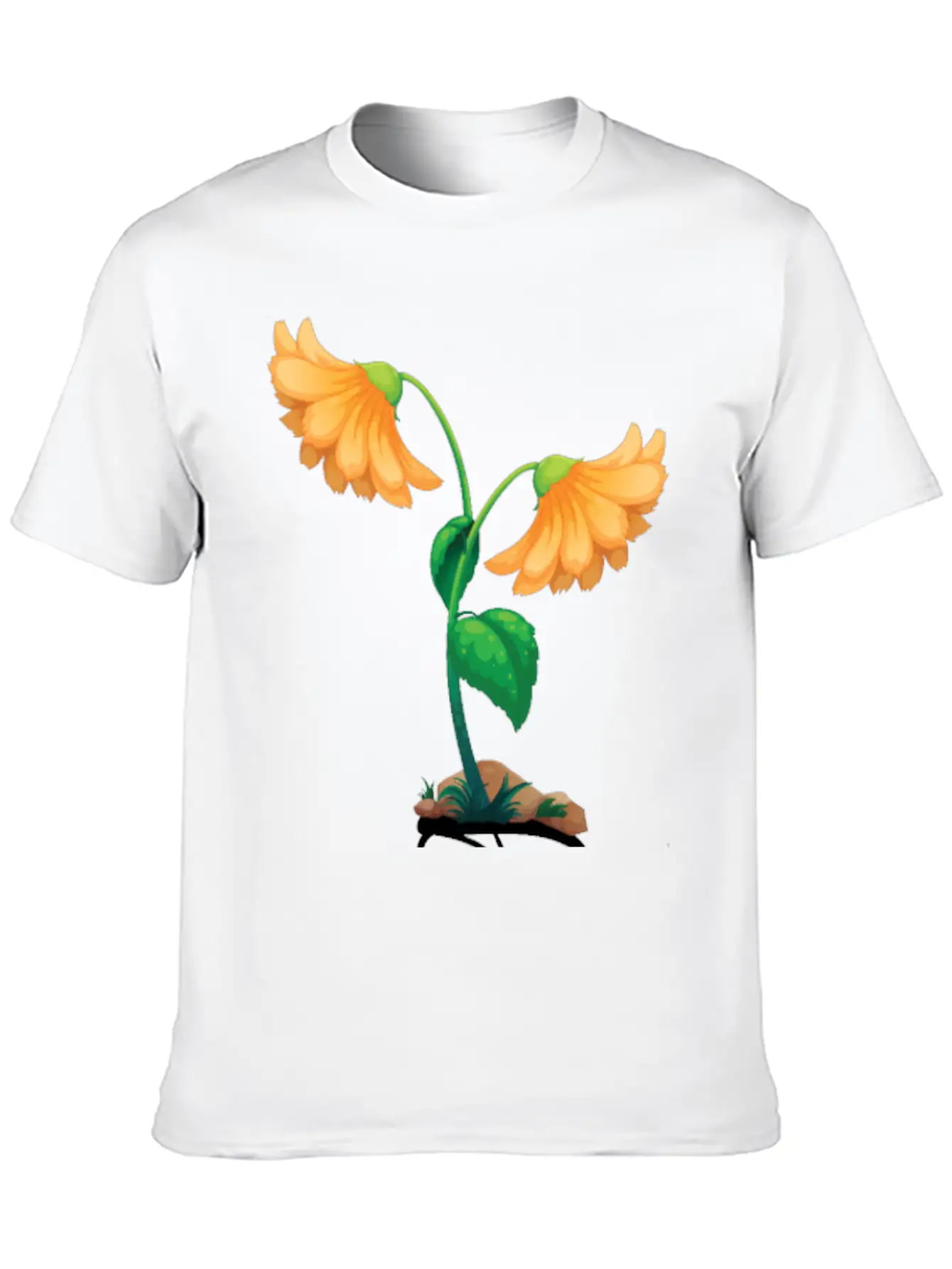 Spring Is Coming Flower Petals Pretty Flower Stylish Everyday T-Shirt – Unisex Basic Cotton Tee