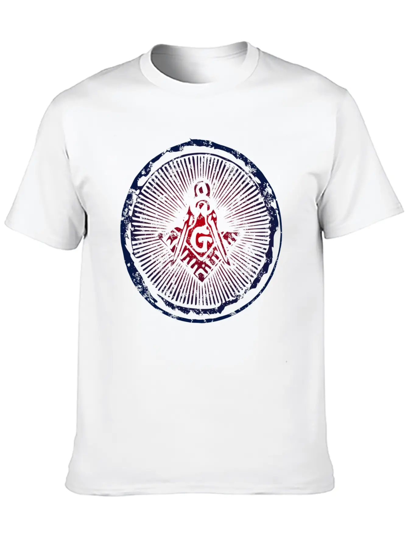 Square & Compasses Stylish Everyday T-Shirt – Unisex Basic Cotton Tee