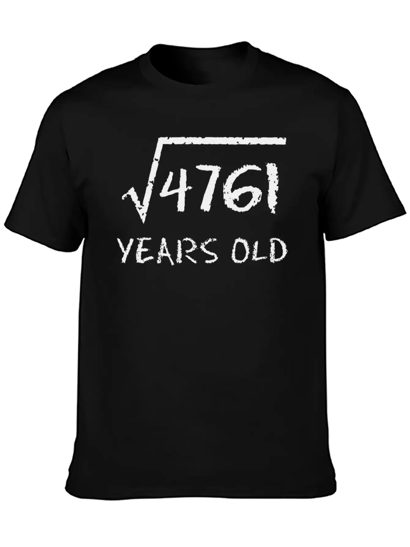 Square Root 4761 69th Birthday 69 Years Old Math Comfortable Minimalist Graphic Tee – Summer Style Essential
