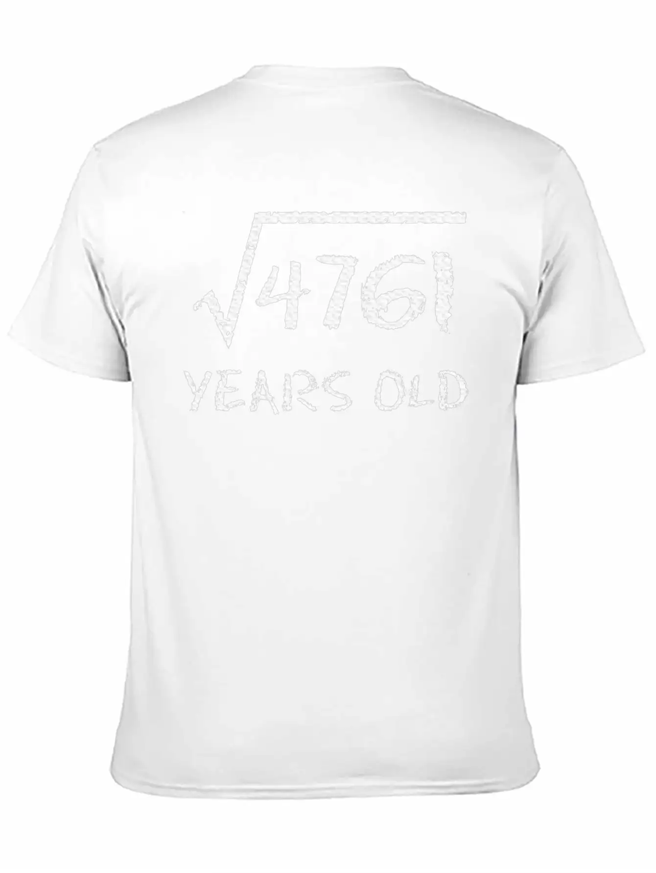 Square Root 4761 69th Birthday 69 Years Old Math Comfortable Minimalist Graphic Tee – Summer Style Essential