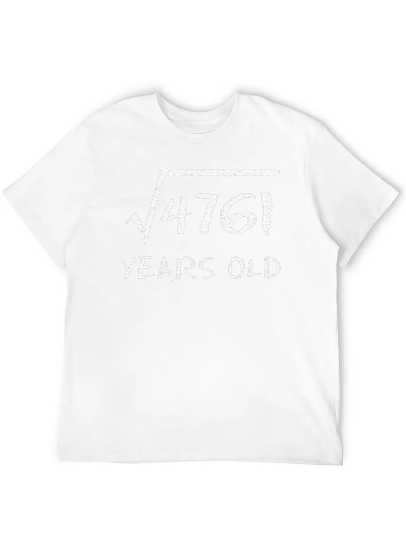 Square Root 4761 69th Birthday 69 Years Old Math Comfortable Minimalist Graphic Tee – Summer Style Essential