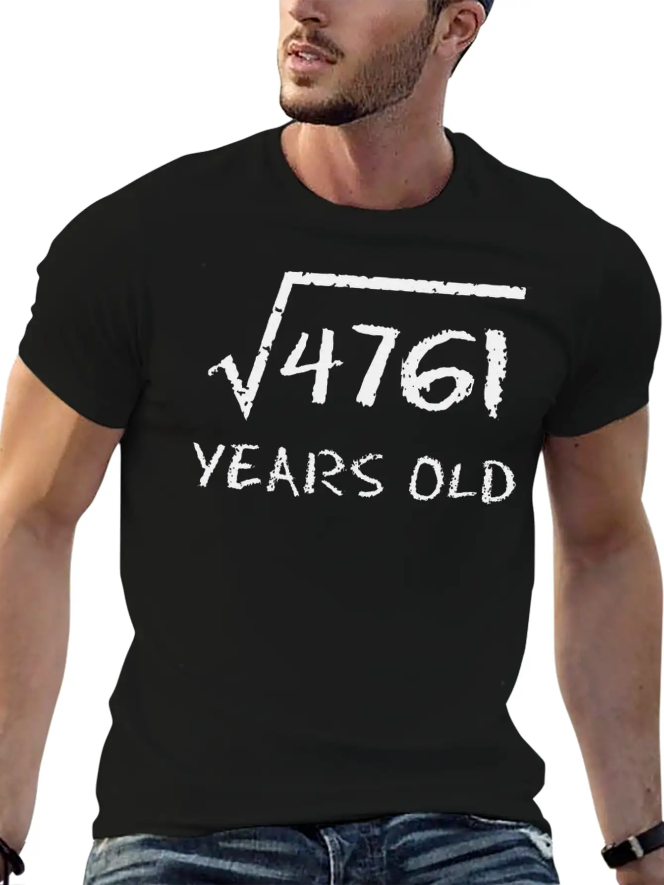 Square Root 4761 69th Birthday 69 Years Old Math Comfortable Minimalist Graphic Tee – Summer Style Essential