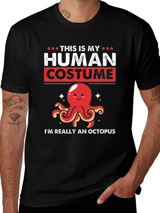 Squid Octopus Tentacle Ink Calamari Ocean Oracle Unisex Casual T-Shirt – Clean Design For Daily Comfort