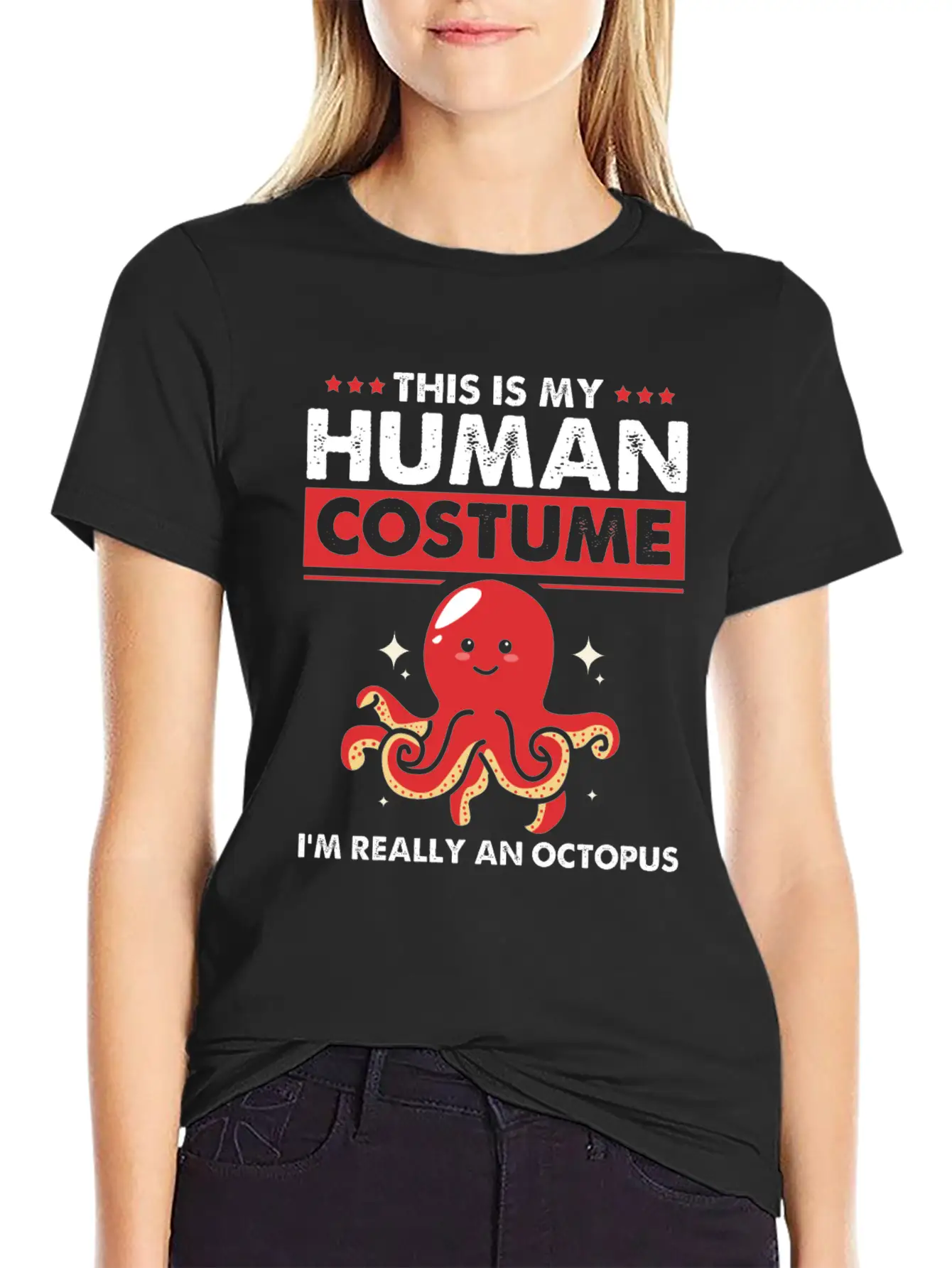 Squid Octopus Tentacle Ink Calamari Ocean Oracle Unisex Casual T-Shirt – Clean Design For Daily Comfort