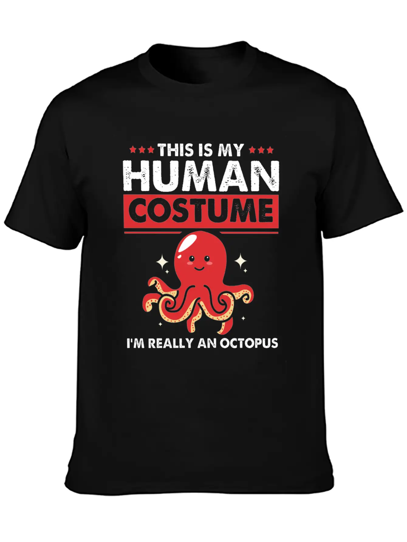 Squid Octopus Tentacle Ink Calamari Ocean Oracle Unisex Casual T-Shirt – Clean Design For Daily Comfort
