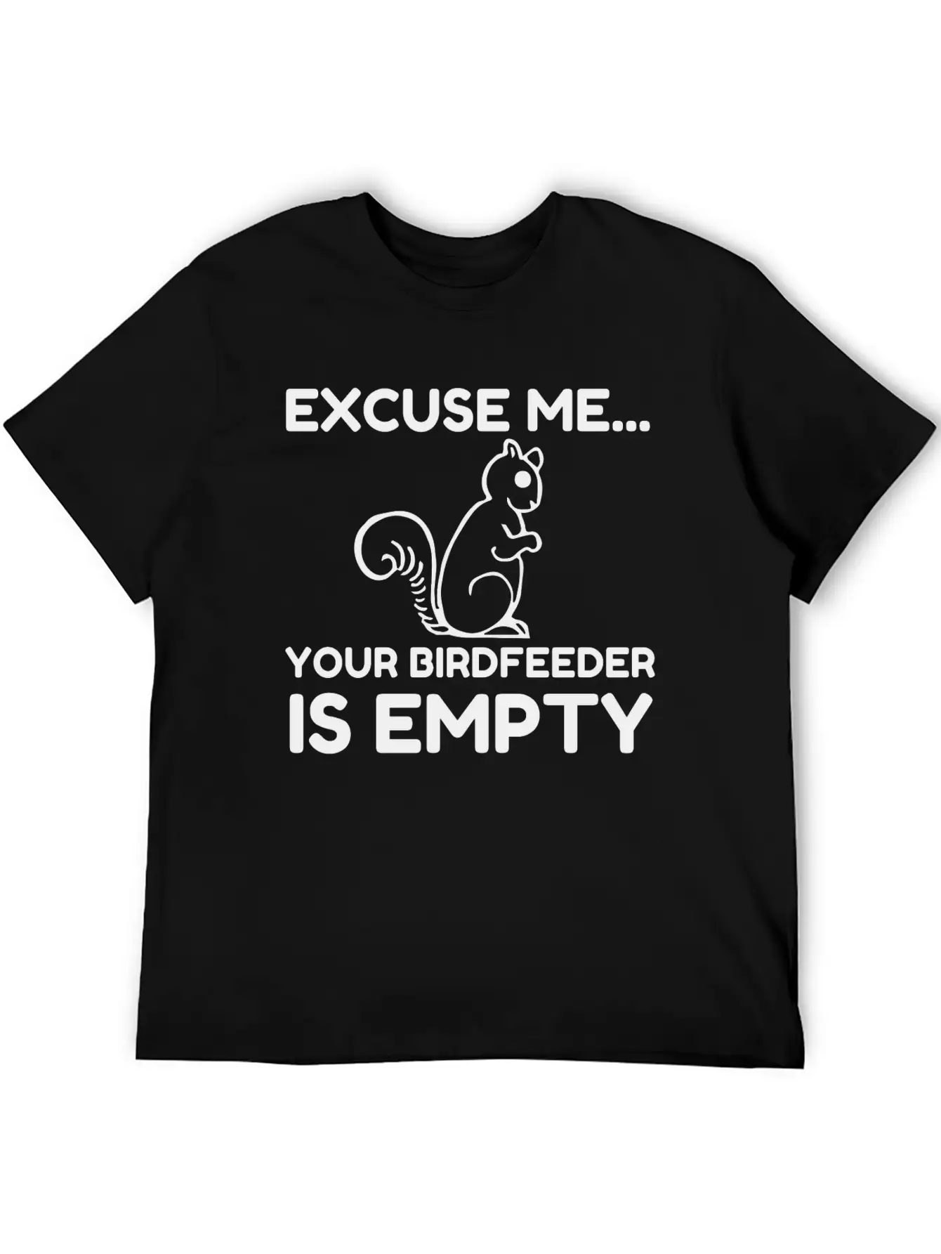 SQUIRREL Unisex Short Sleeve Soft Cotton T-Shirt – Casual Everyday Wear