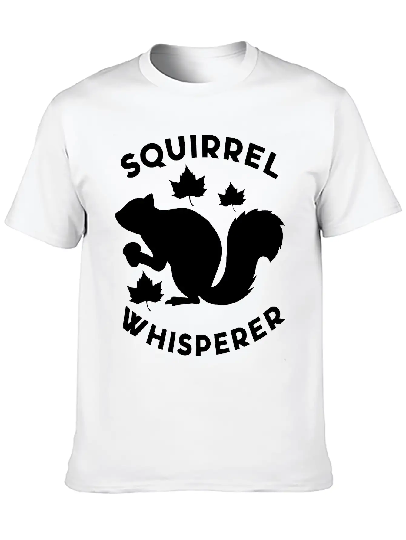 Squirrel Whisperer Basic Graphic T-Shirt – Daily Comfort In Soft Cotton