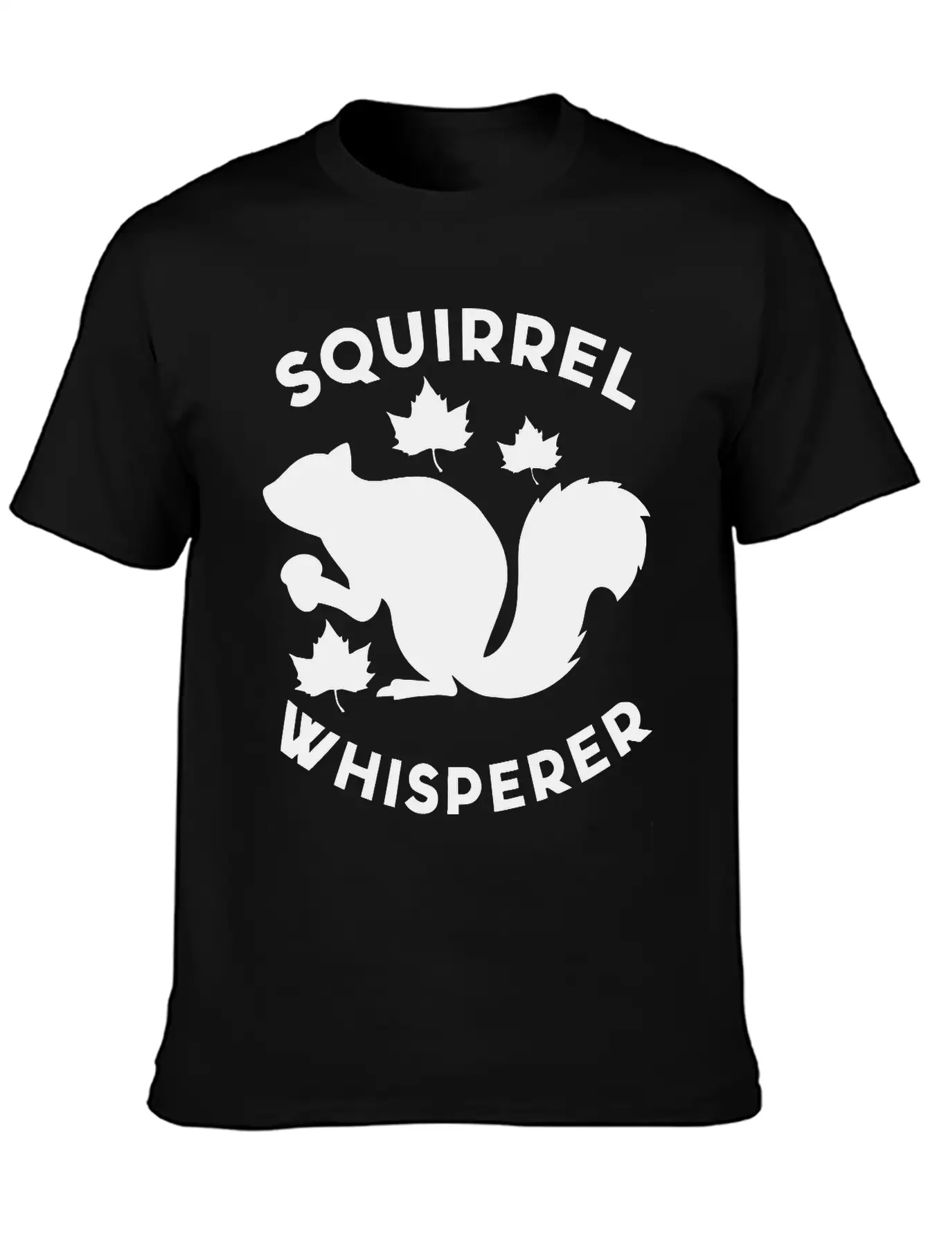 Squirrel Whisperer Basic Graphic T-Shirt – Daily Comfort In Soft Cotton