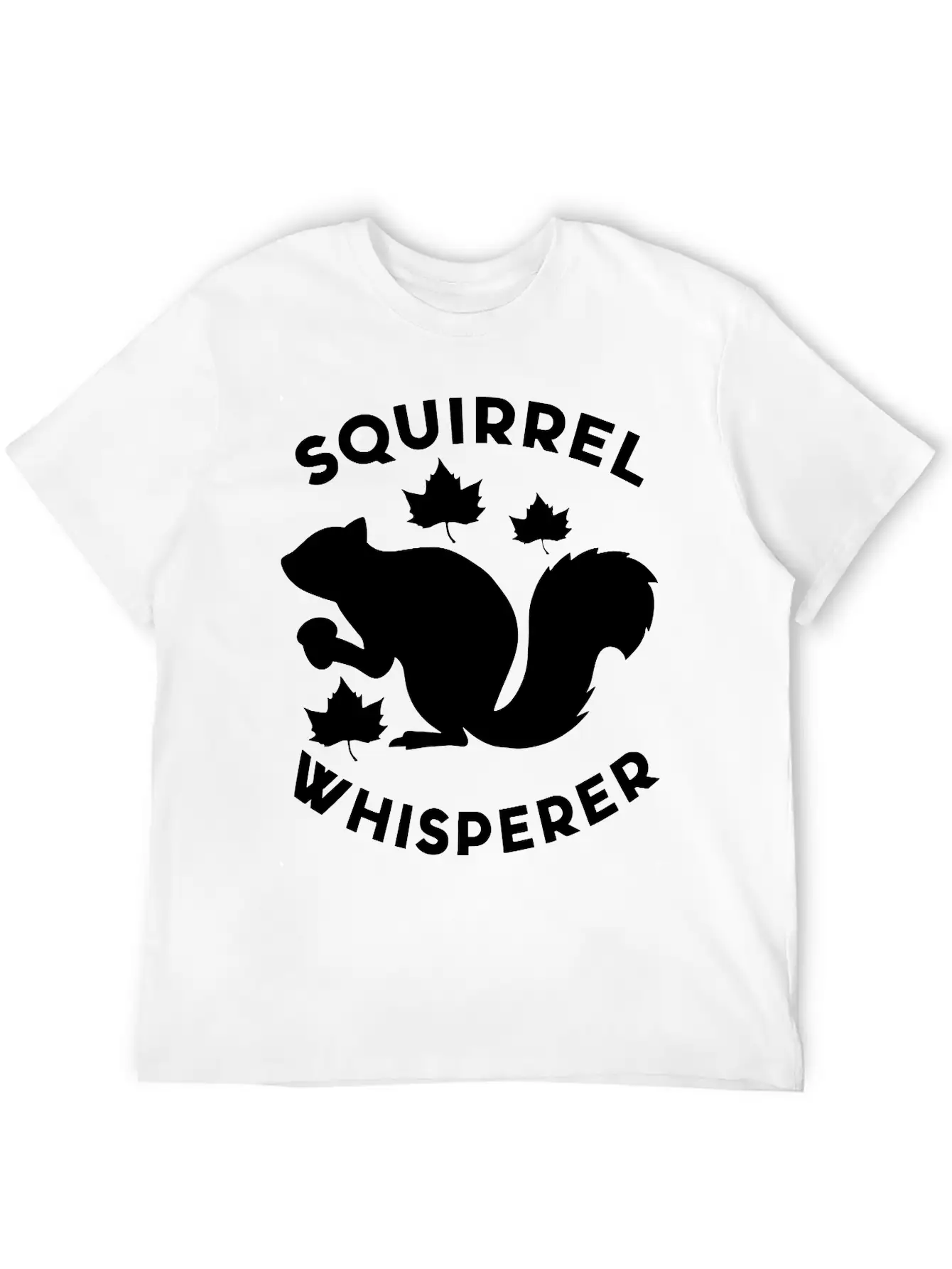 Squirrel Whisperer Basic Graphic T-Shirt – Daily Comfort In Soft Cotton