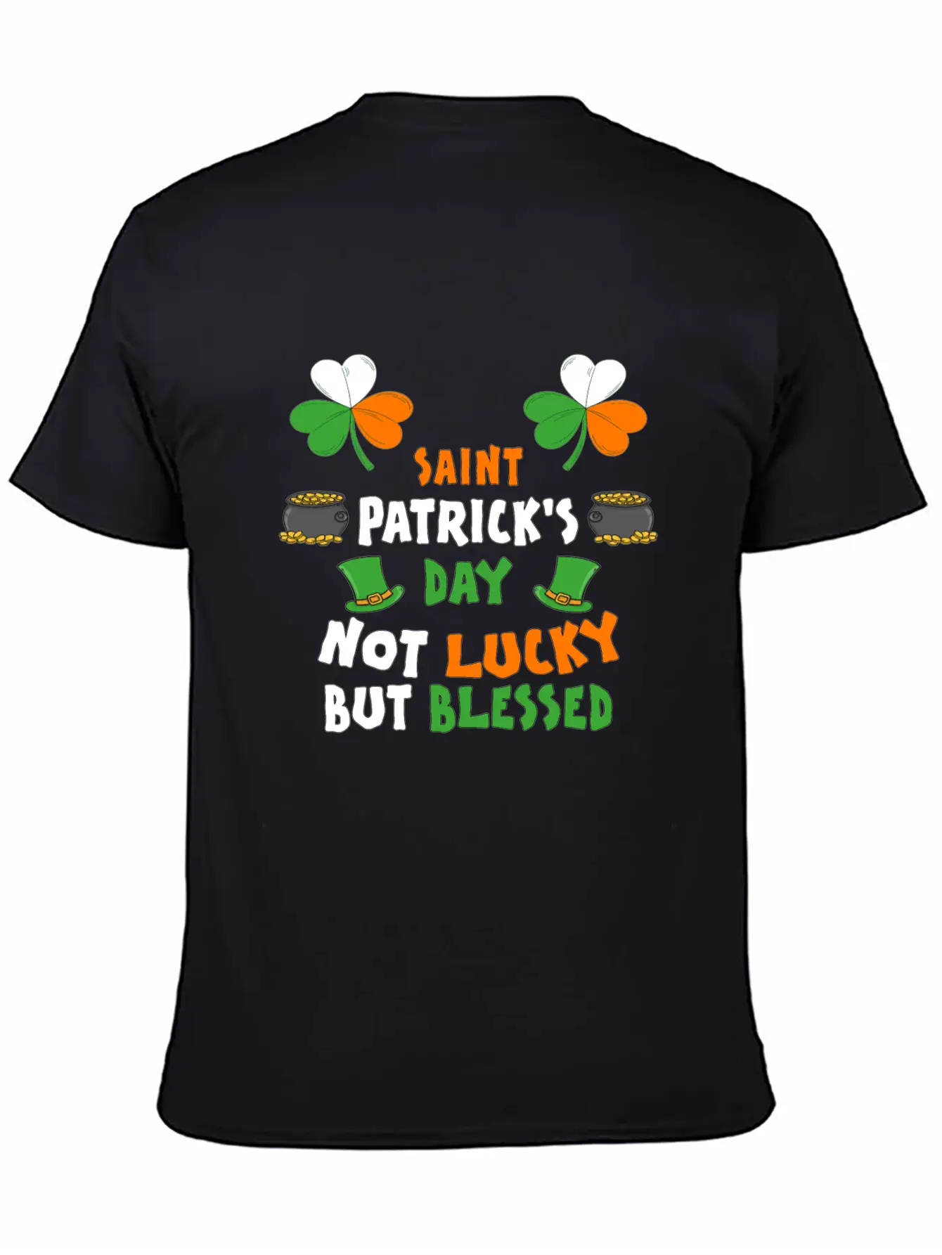 St Patrick's Day T-shirt - Happy St Patricks Day Stylish Everyday T-Shirt – Unisex Basic Cotton Tee