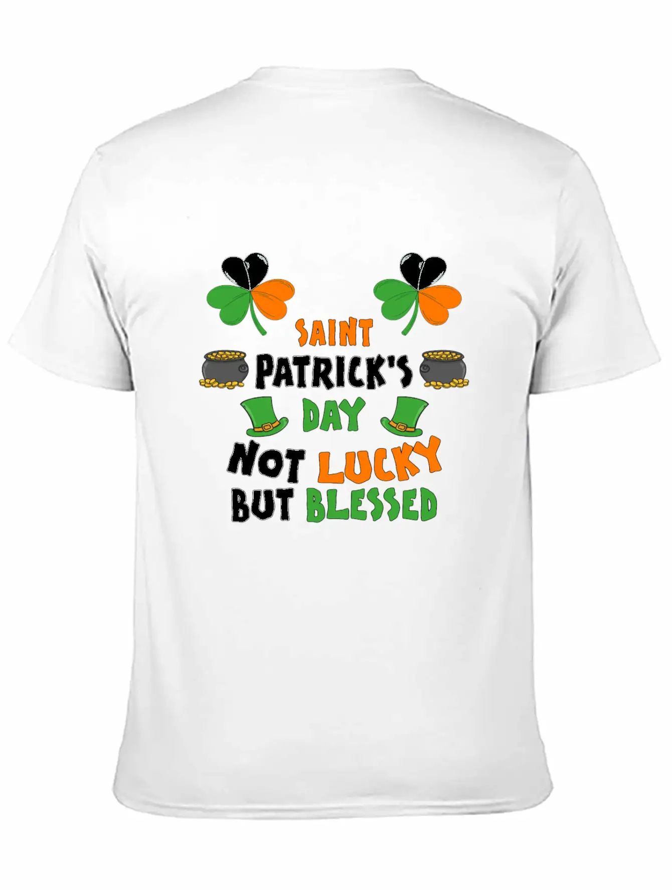 St Patrick's Day T-shirt - Happy St Patricks Day Stylish Everyday T-Shirt – Unisex Basic Cotton Tee