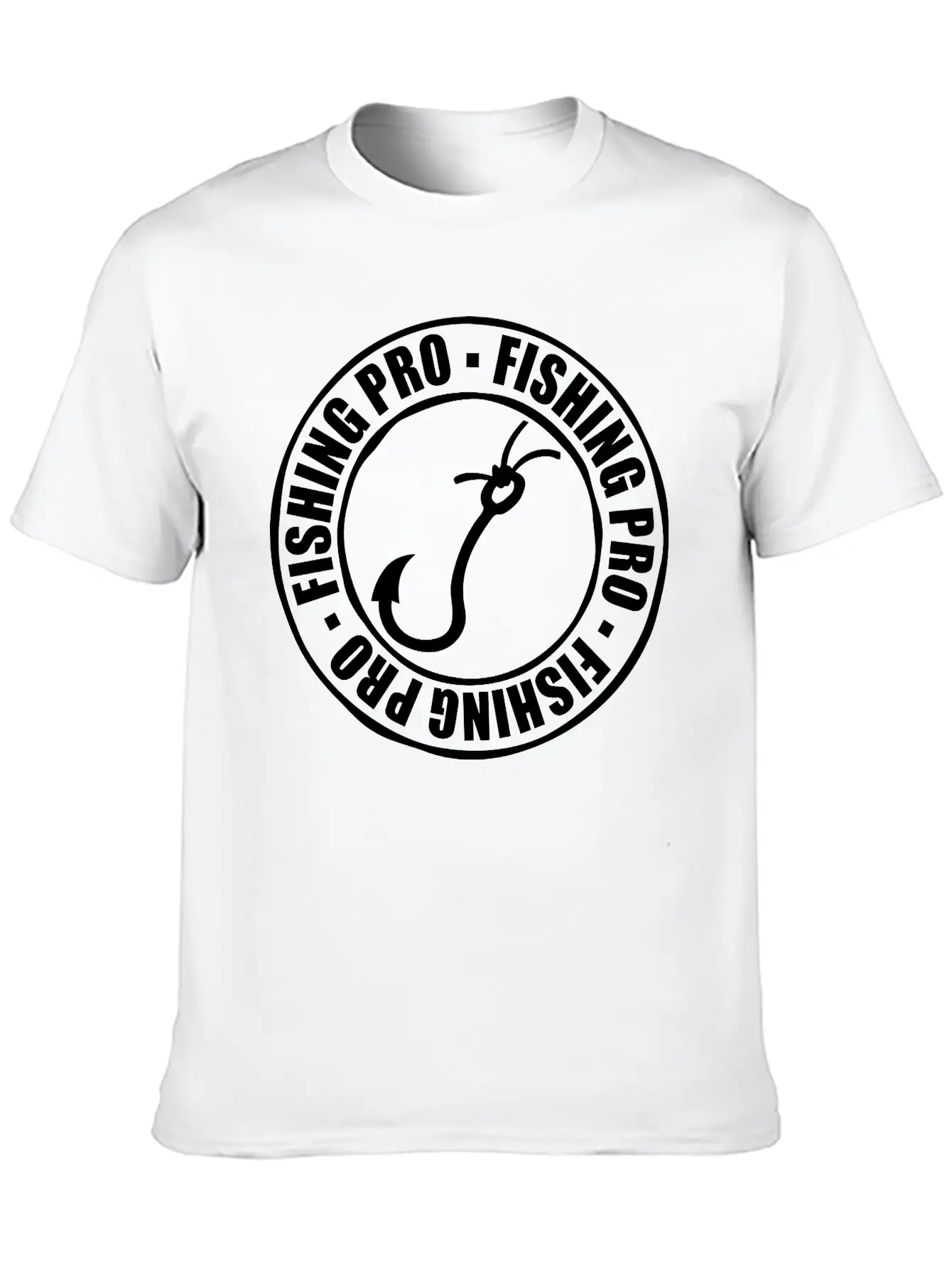 Stamp Fishing Pro Basic Graphic T-Shirt – Daily Comfort In Soft Cotton