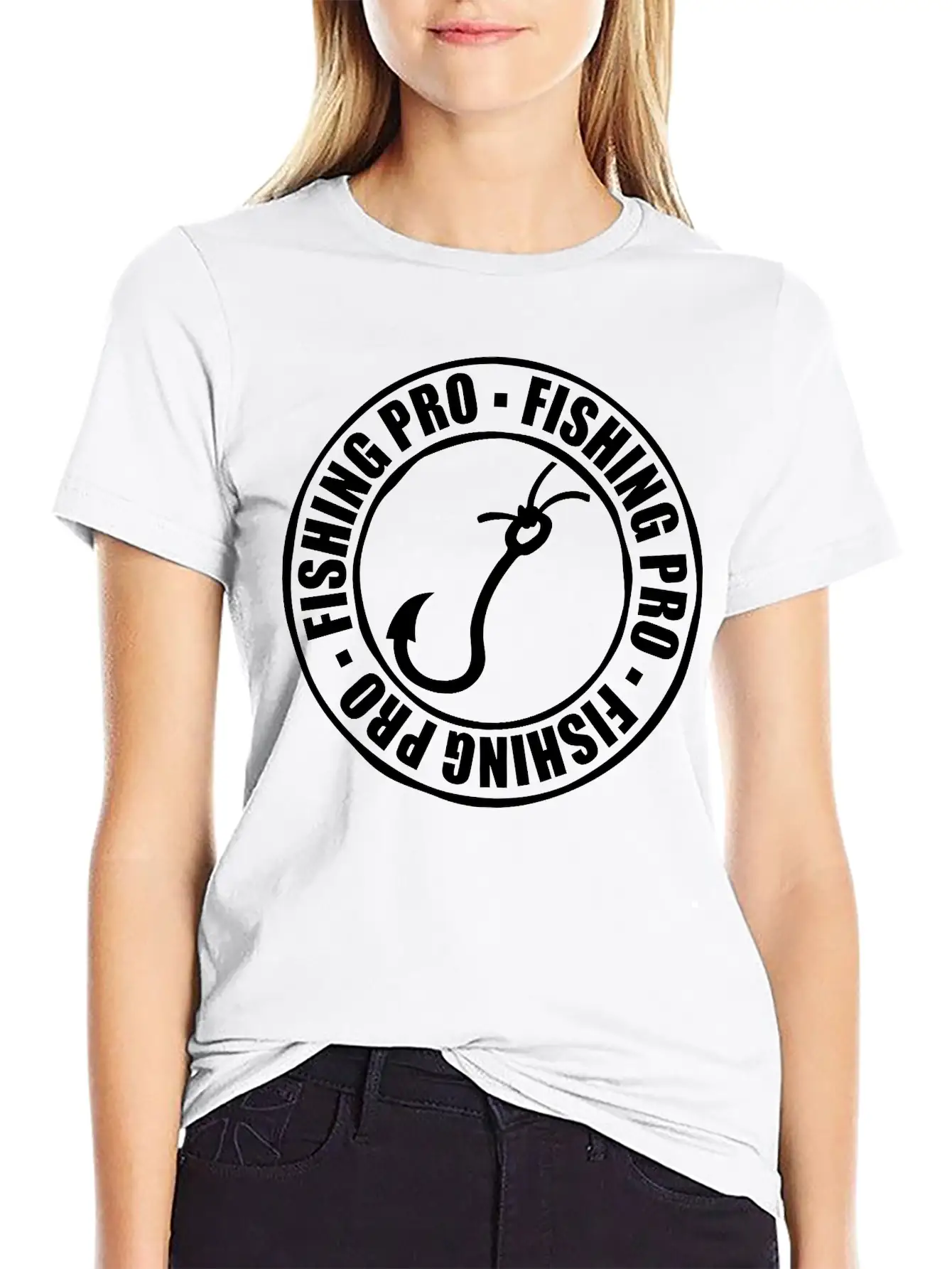 Stamp Fishing Pro Basic Graphic T-Shirt – Daily Comfort In Soft Cotton