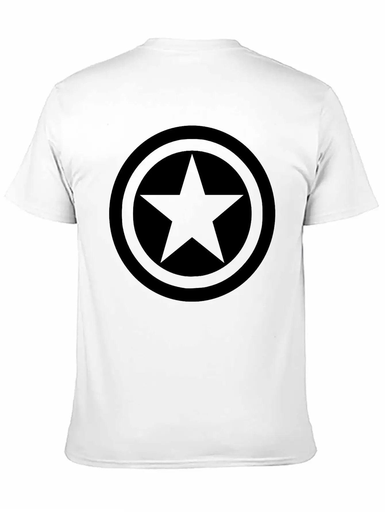 Star In Circles Relaxed Everyday Tee – Lightweight And Durable Cotton