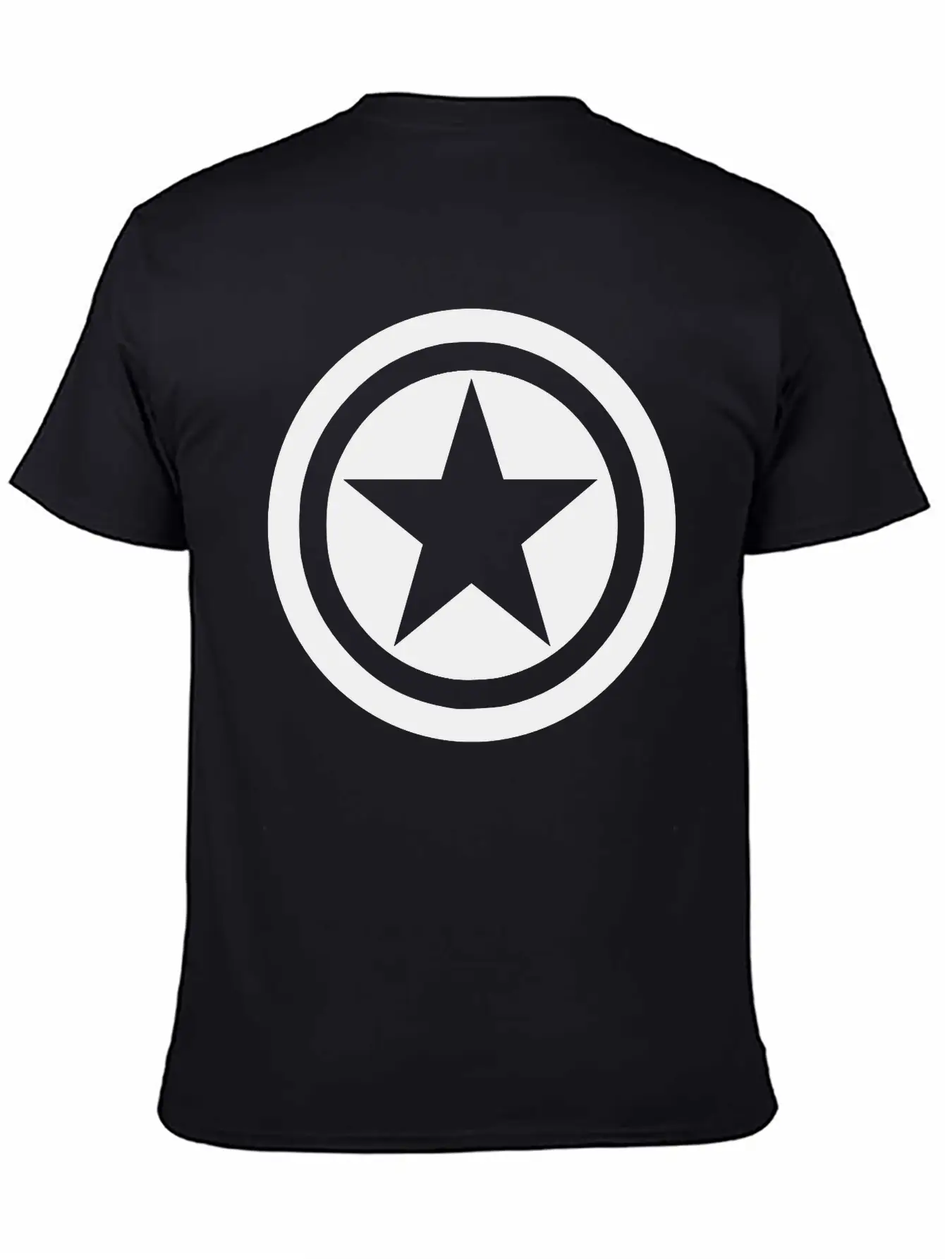 Star In Circles Relaxed Everyday Tee – Lightweight And Durable Cotton