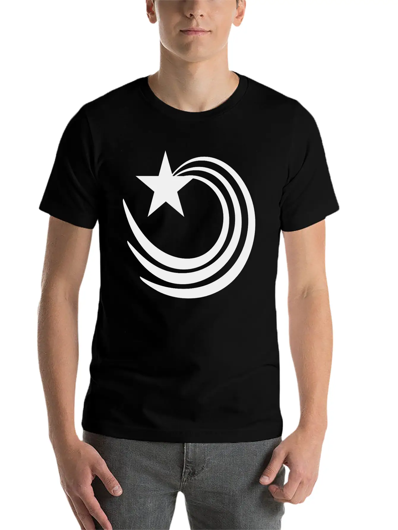 Star Logo Basic Graphic T-Shirt – Daily Comfort In Soft Cotton