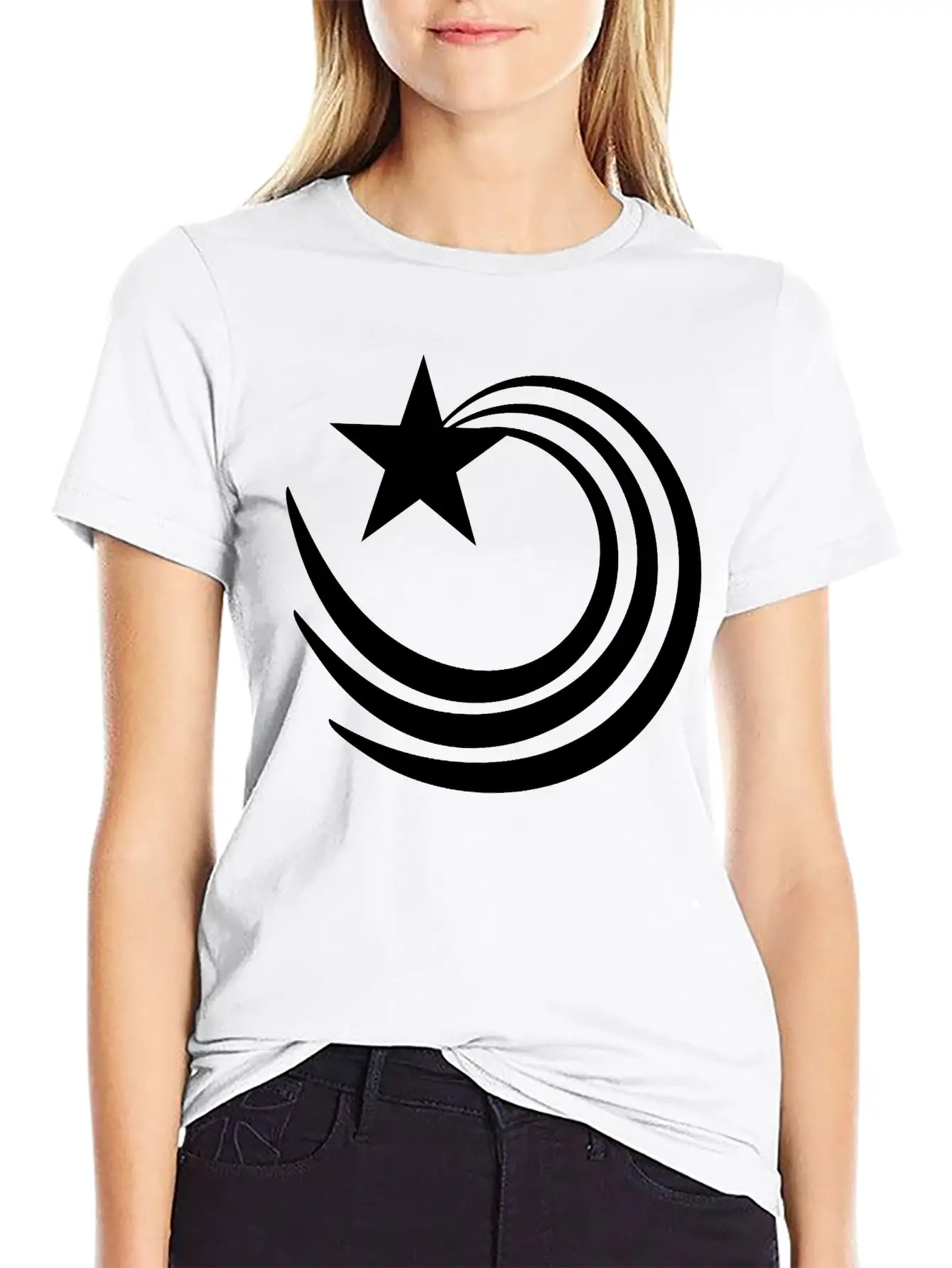 Star Logo Basic Graphic T-Shirt – Daily Comfort In Soft Cotton