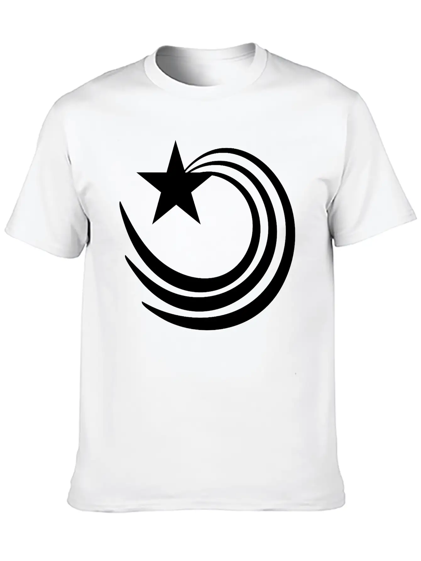 Star Logo Basic Graphic T-Shirt – Daily Comfort In Soft Cotton