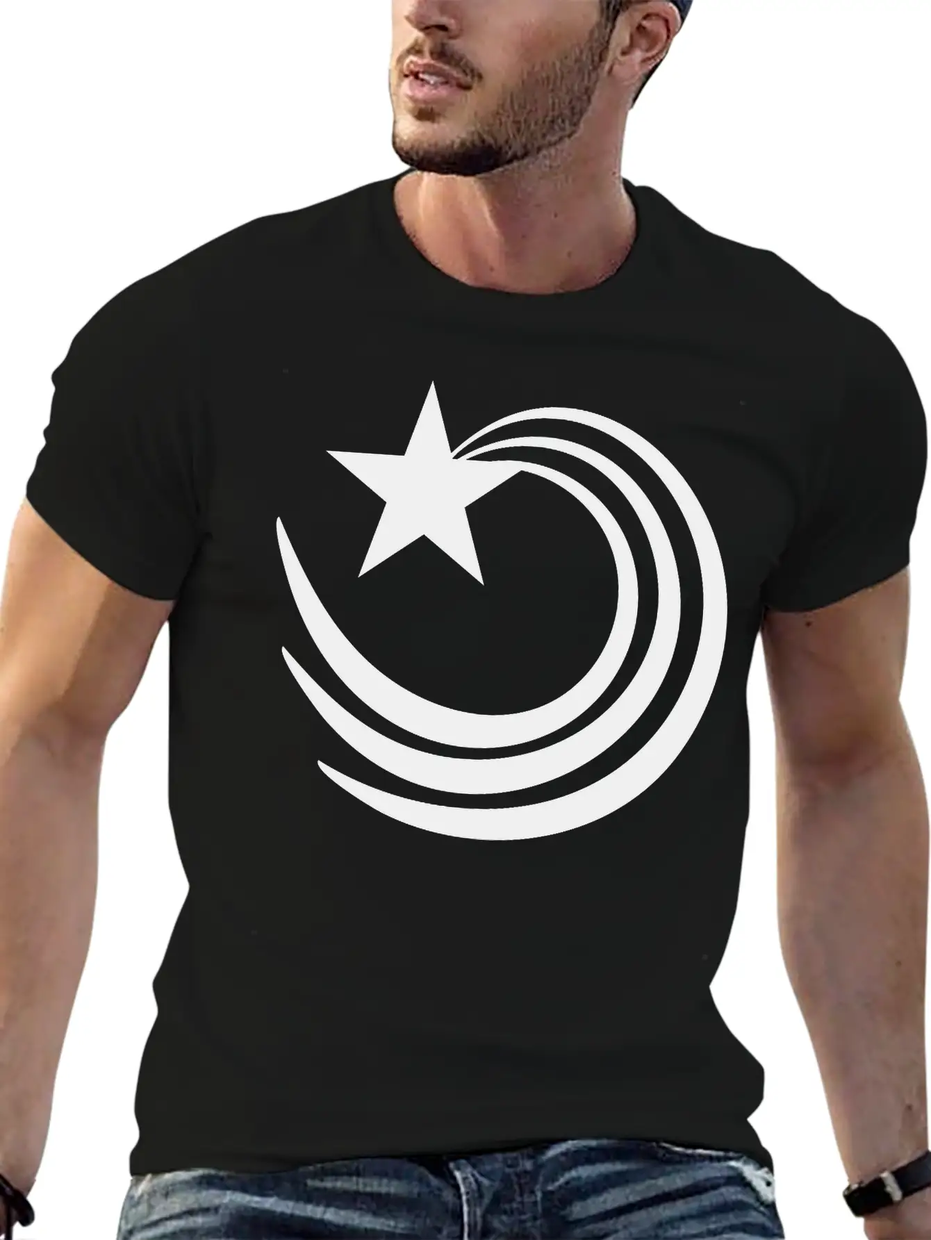 Star Logo Basic Graphic T-Shirt – Daily Comfort In Soft Cotton