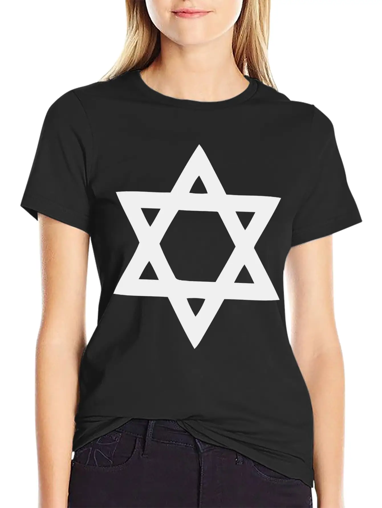 Star Of David Stylish Everyday T-Shirt – Unisex Basic Cotton Tee