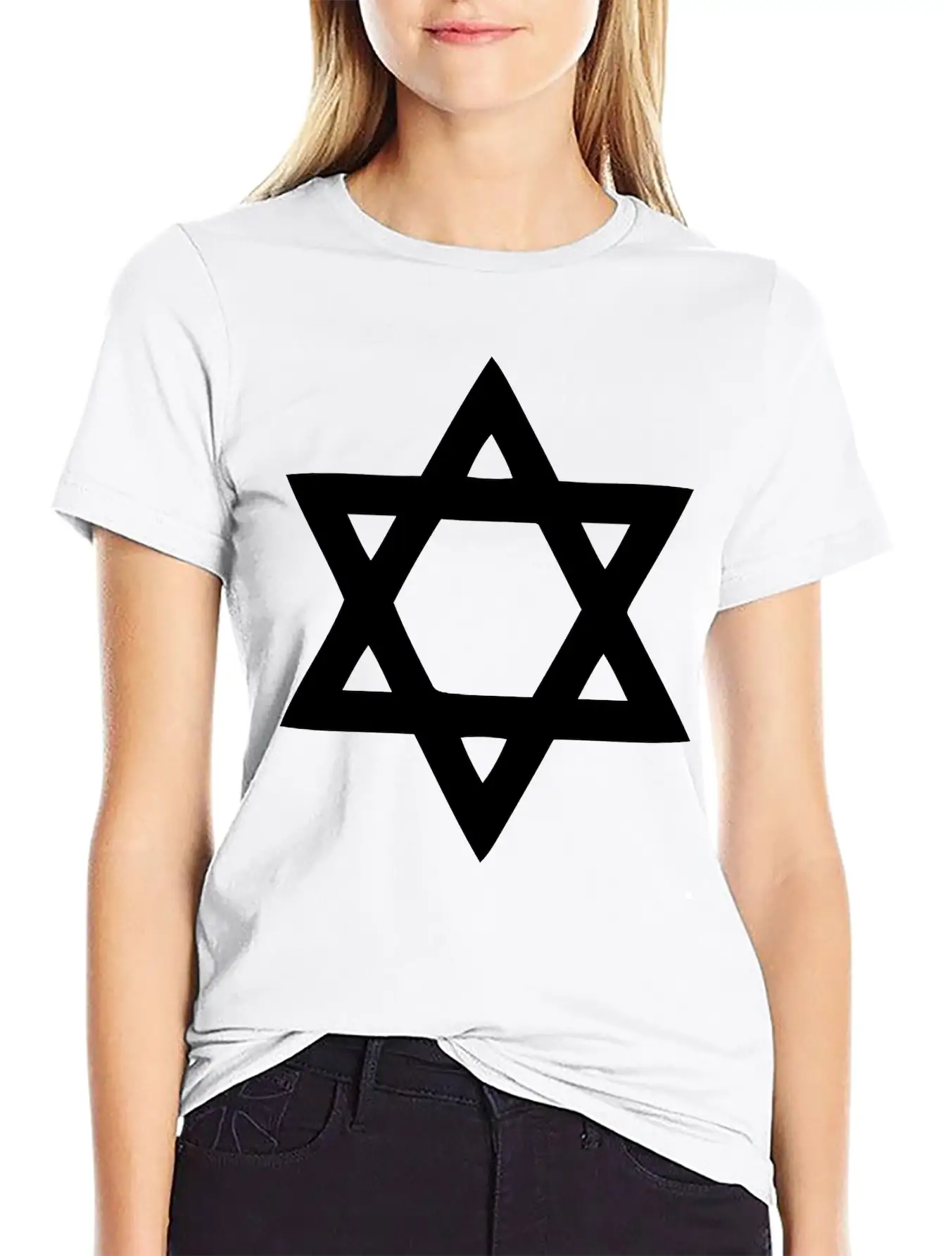 Star Of David Stylish Everyday T-Shirt – Unisex Basic Cotton Tee
