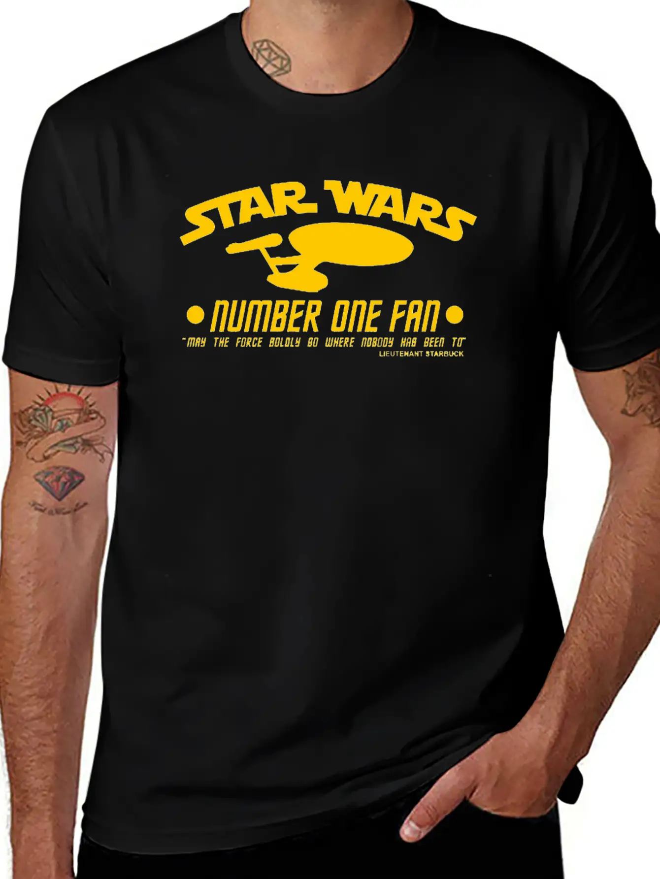Star Wars Comfortable Minimalist Graphic Tee – Summer Style Essential