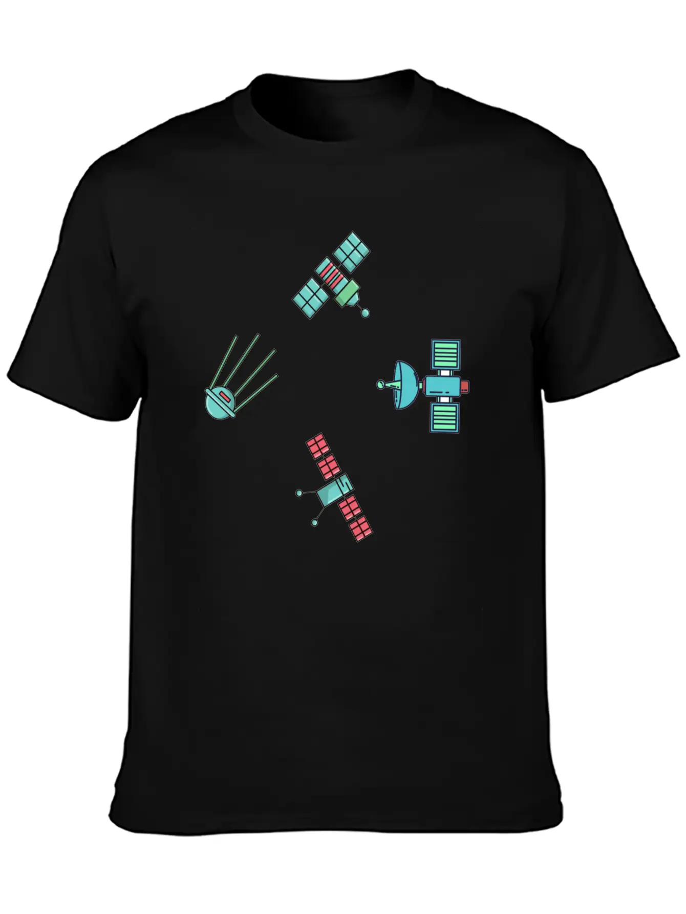Starlighsts Pattern Unisex Short Sleeve Soft Cotton T-Shirt – Casual Everyday Wear