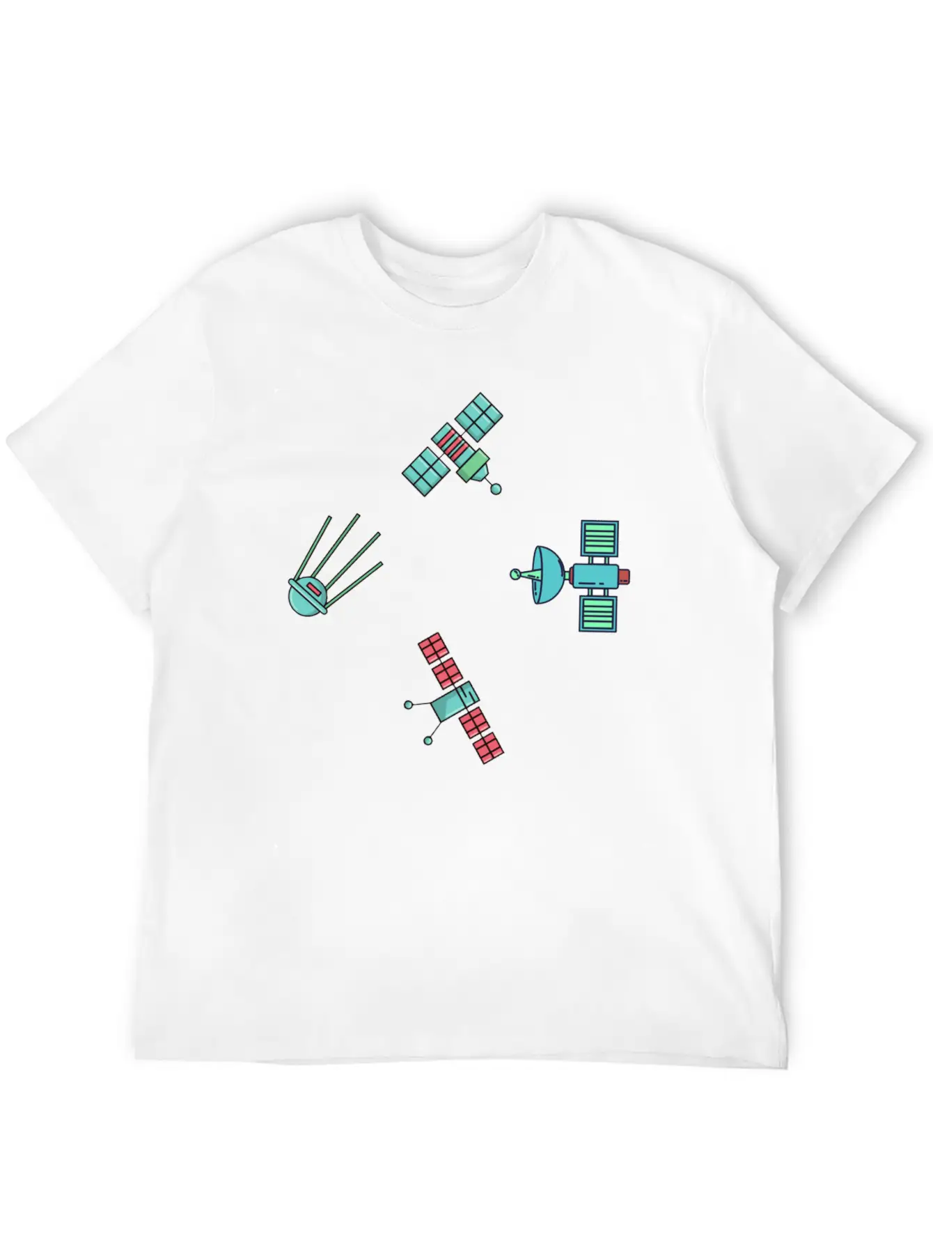 Starlighsts Pattern Unisex Short Sleeve Soft Cotton T-Shirt – Casual Everyday Wear