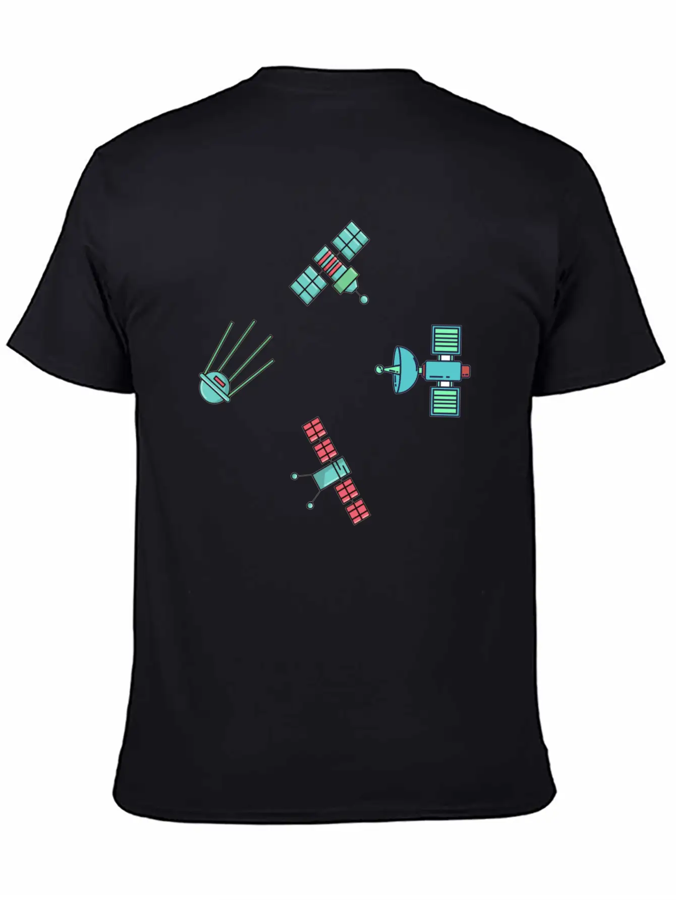 Starlighsts Pattern Unisex Short Sleeve Soft Cotton T-Shirt – Casual Everyday Wear