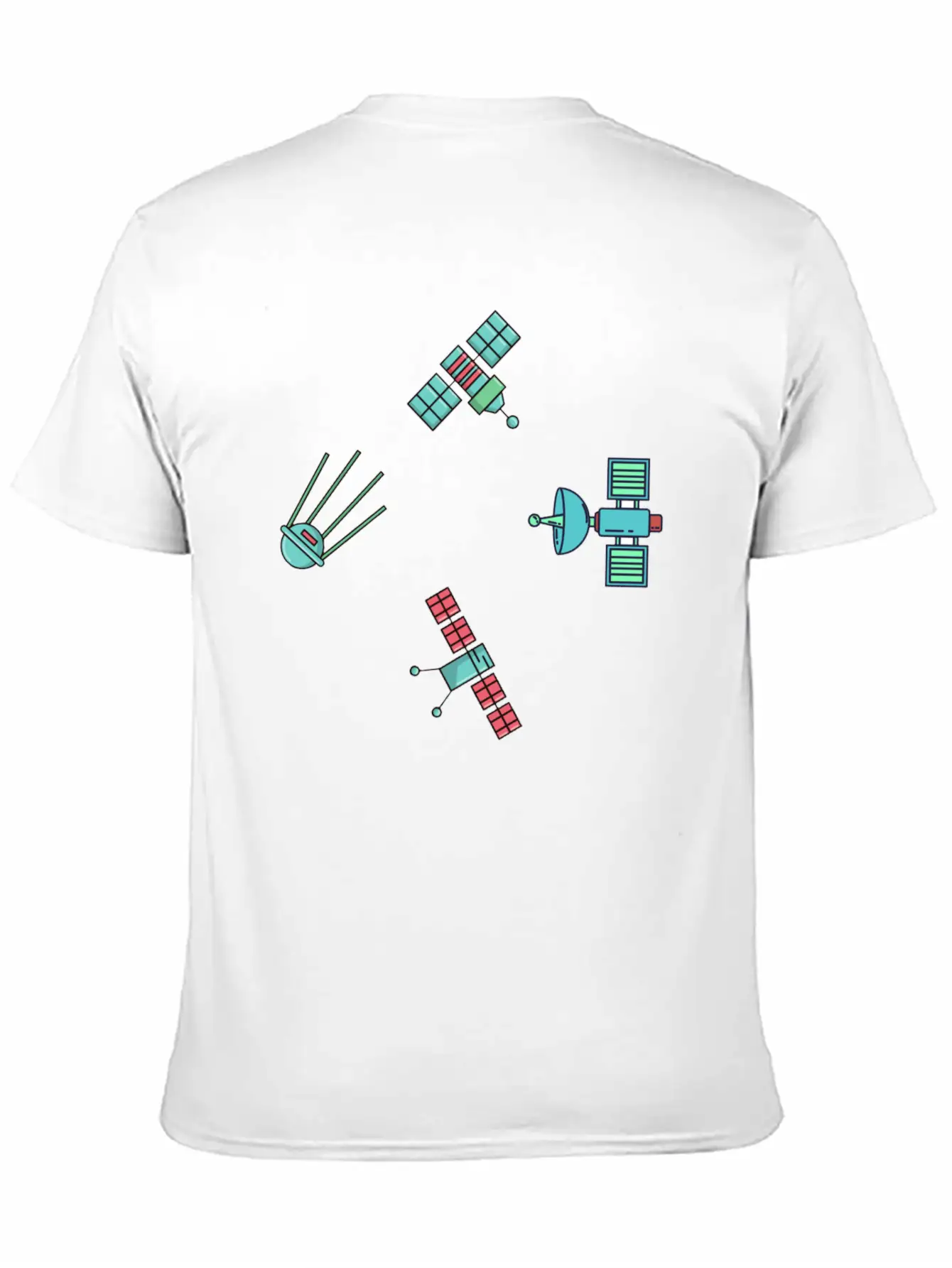 Starlighsts Pattern Unisex Short Sleeve Soft Cotton T-Shirt – Casual Everyday Wear