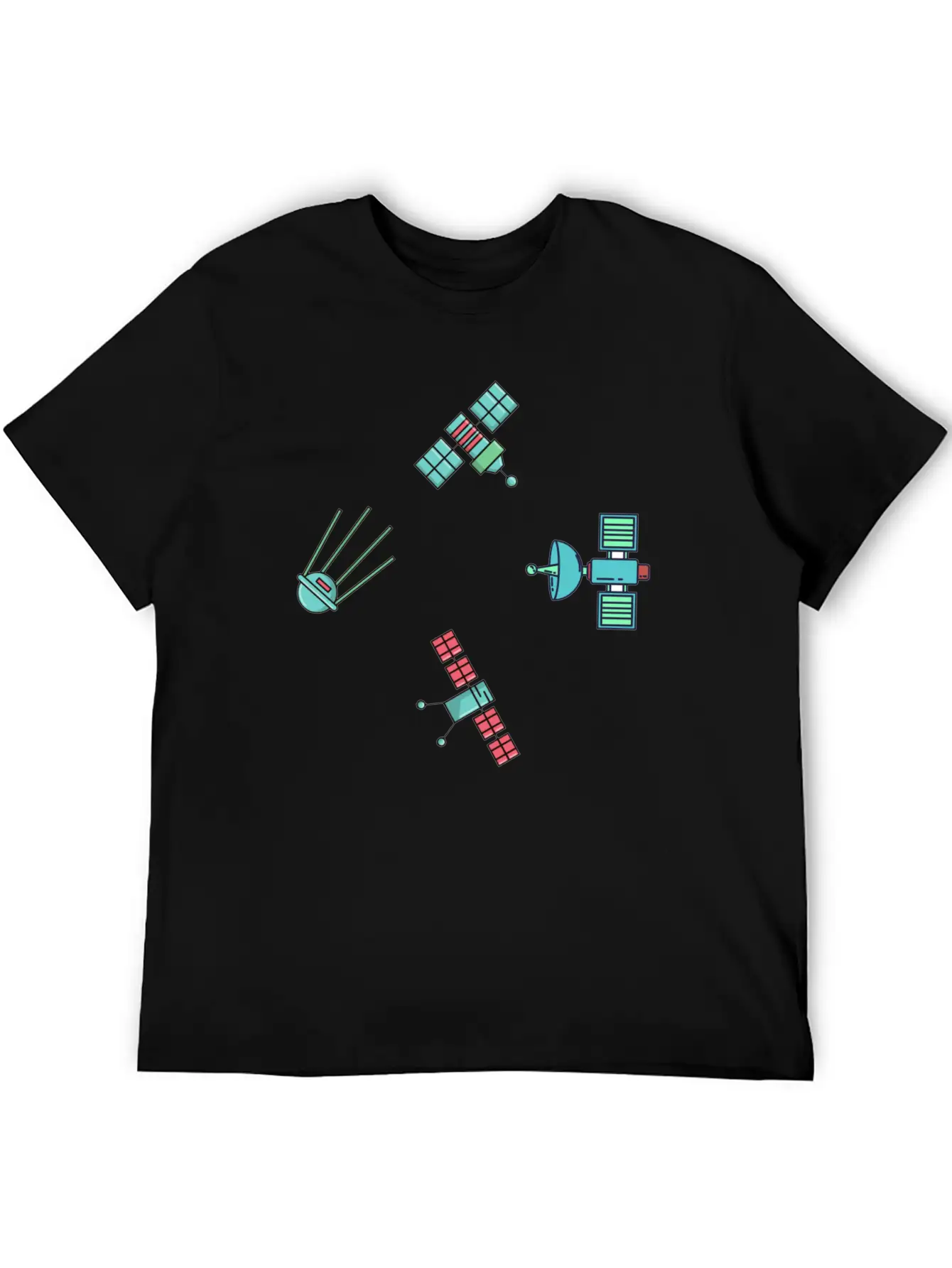 Starlighsts Pattern Unisex Short Sleeve Soft Cotton T-Shirt – Casual Everyday Wear